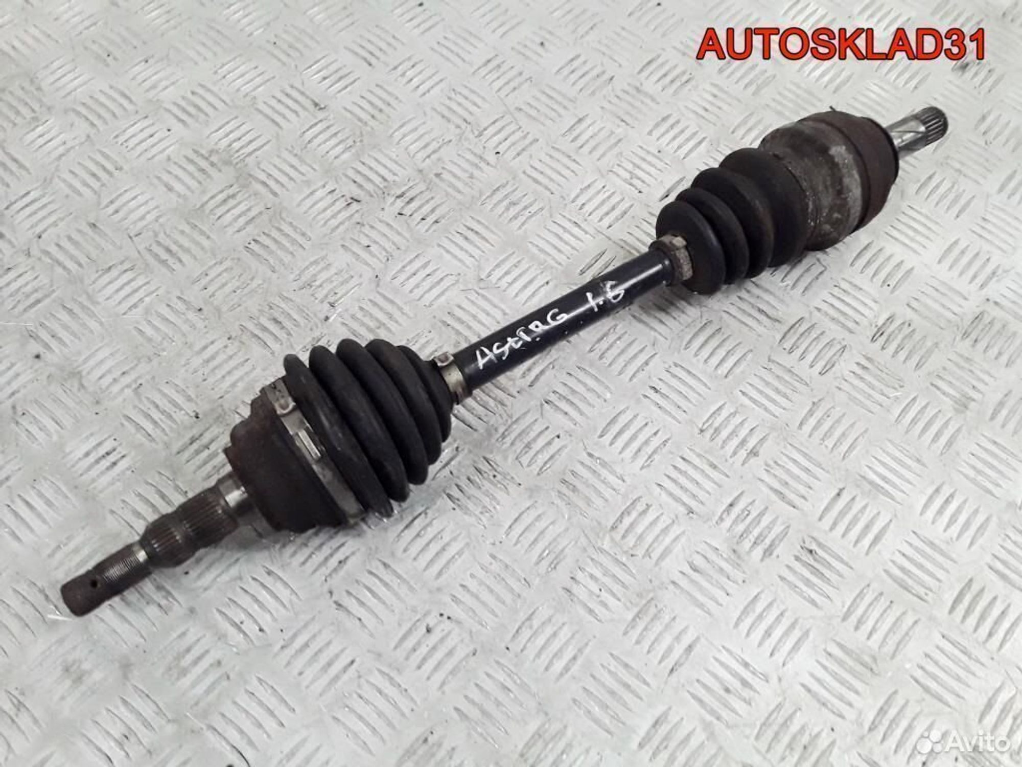 Полуось передняя левая Opel Astra G 1,6 МКПП, 3200 рублей, Дубовое