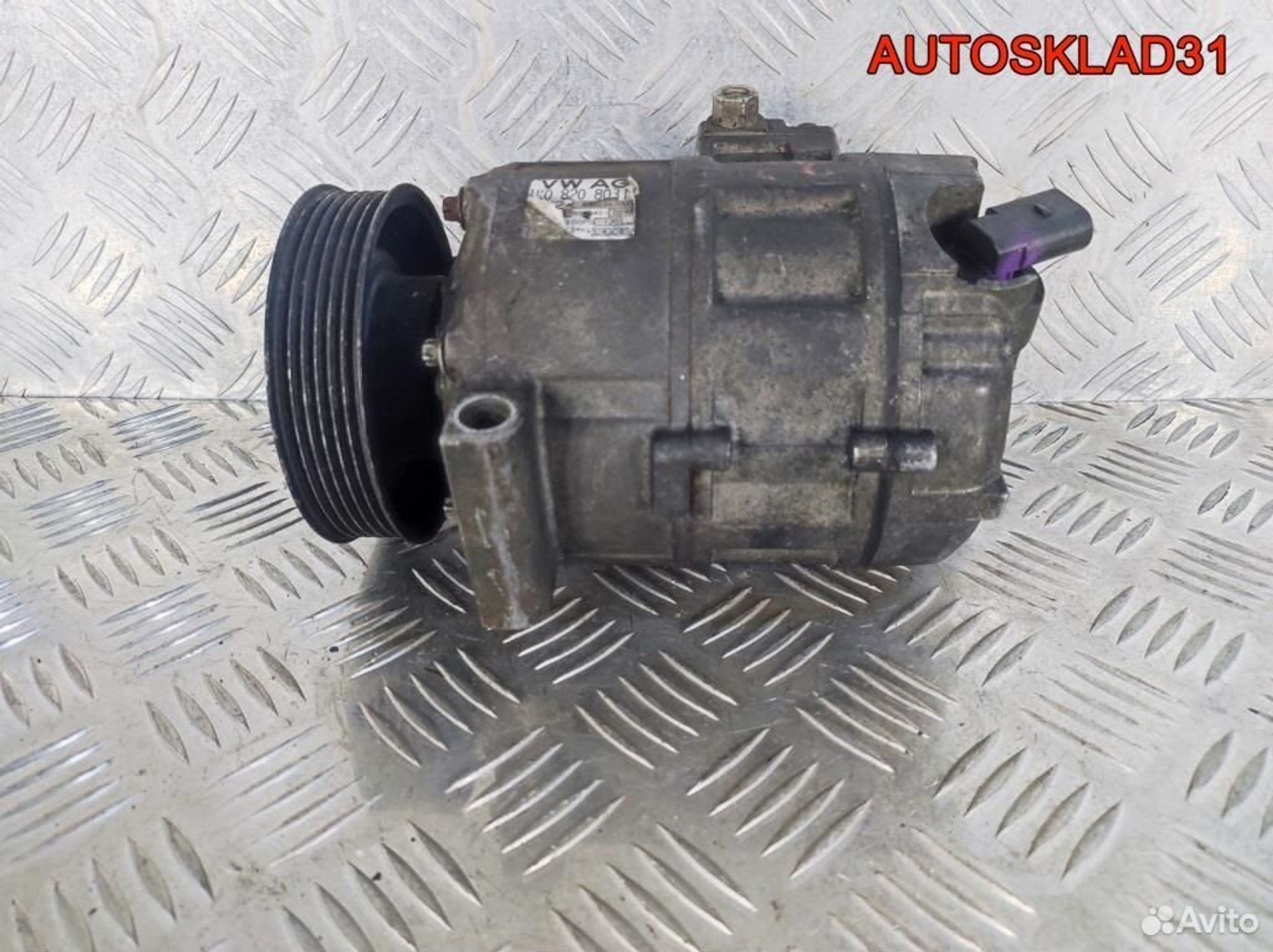 Компрессор кондиционера VW Caddy 3 1K0820803N, 12000 рублей, Дубовое