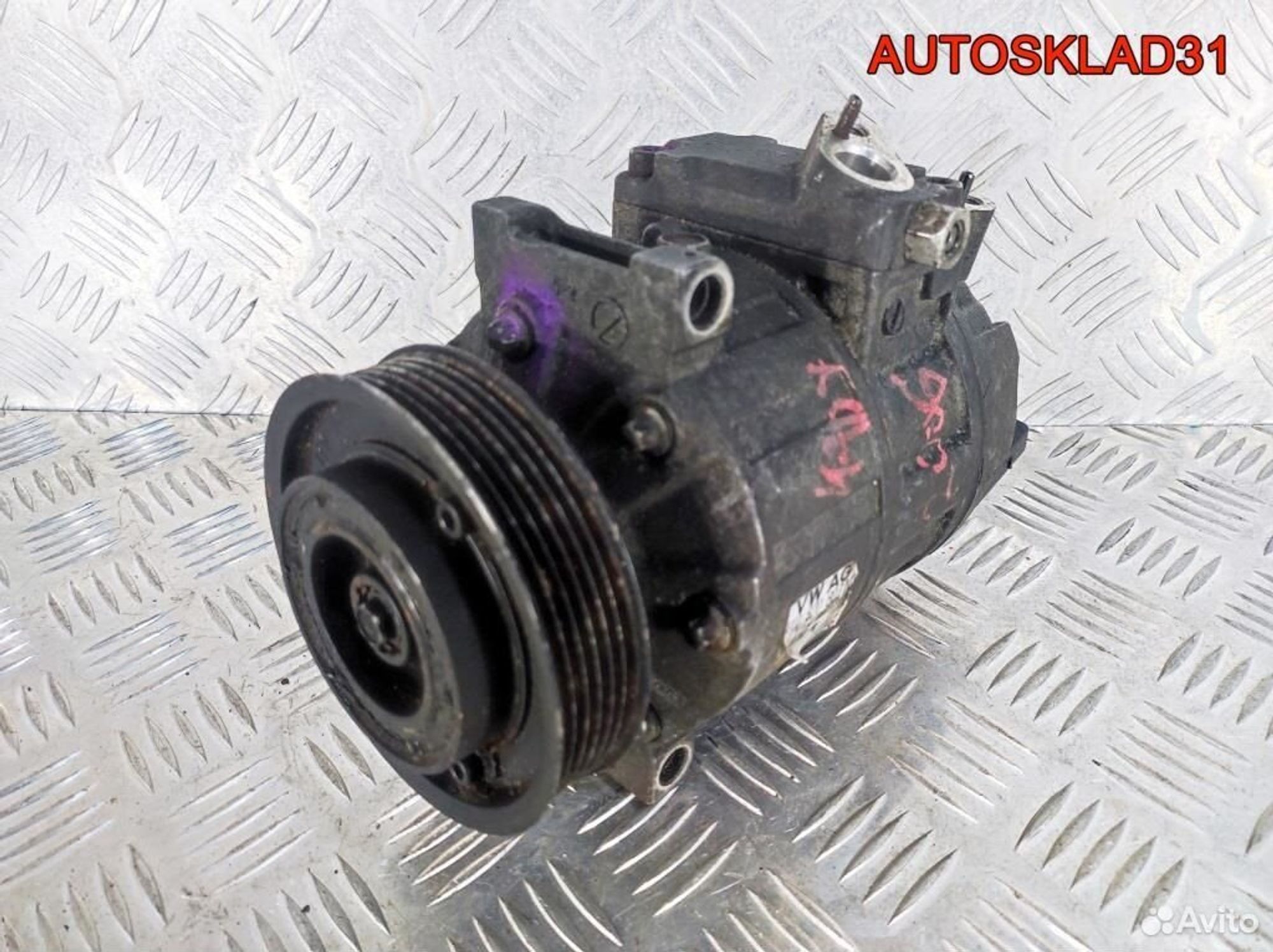 Компрессор кондиционера VW Caddy 3 1K0820803N, 12000 рублей, Дубовое