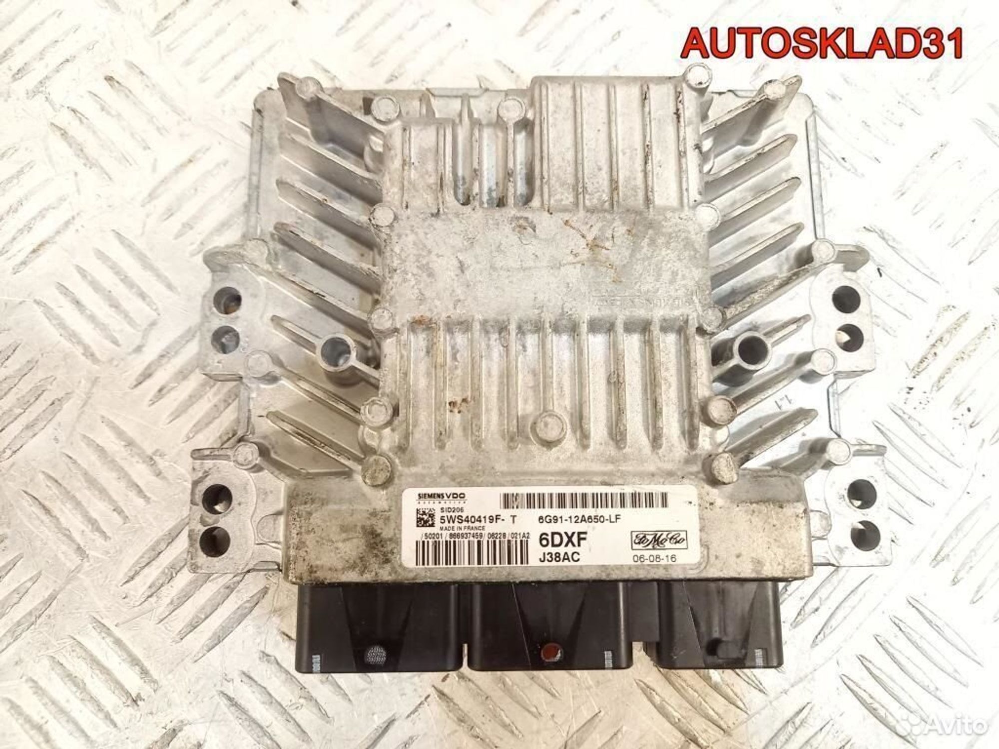 Блок эбу Ford Galaxy 1.8 qywa 6g9112a650lf, 8100 рублей, Дубовое