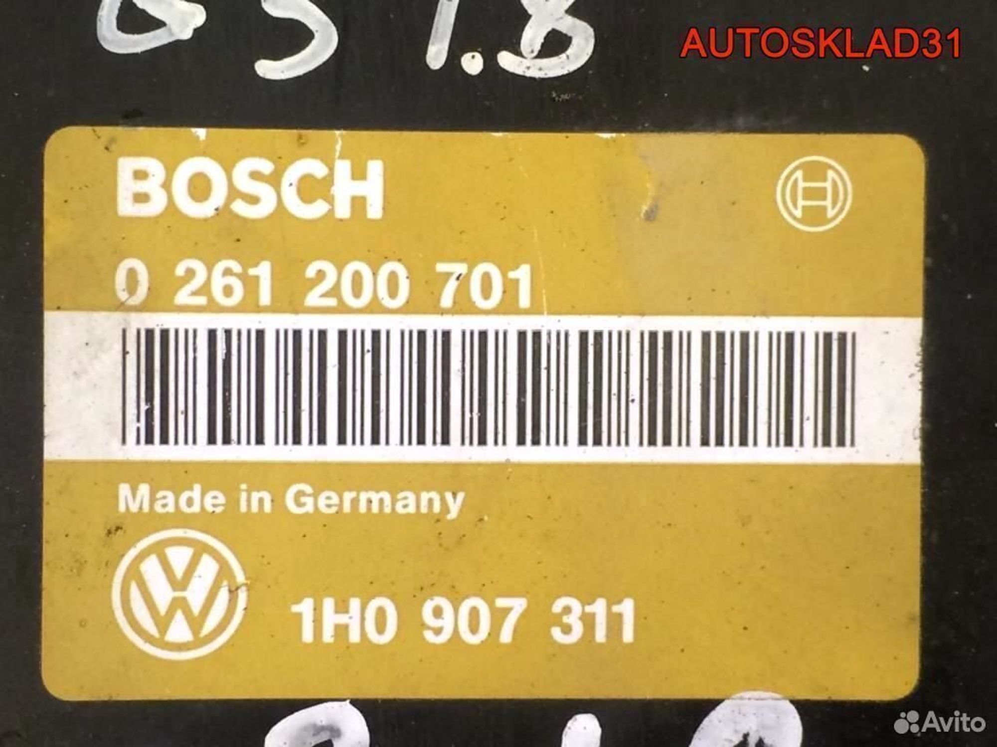 Эбу Volkswagen Golf 3 1H0907311, 2500 рублей, Дубовое