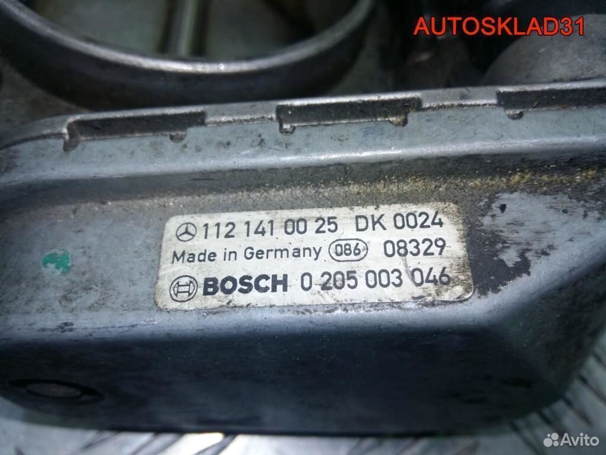 Дроссельная заслонка Mercedes W210 A1121410025, 2300 рублей, Дубовое