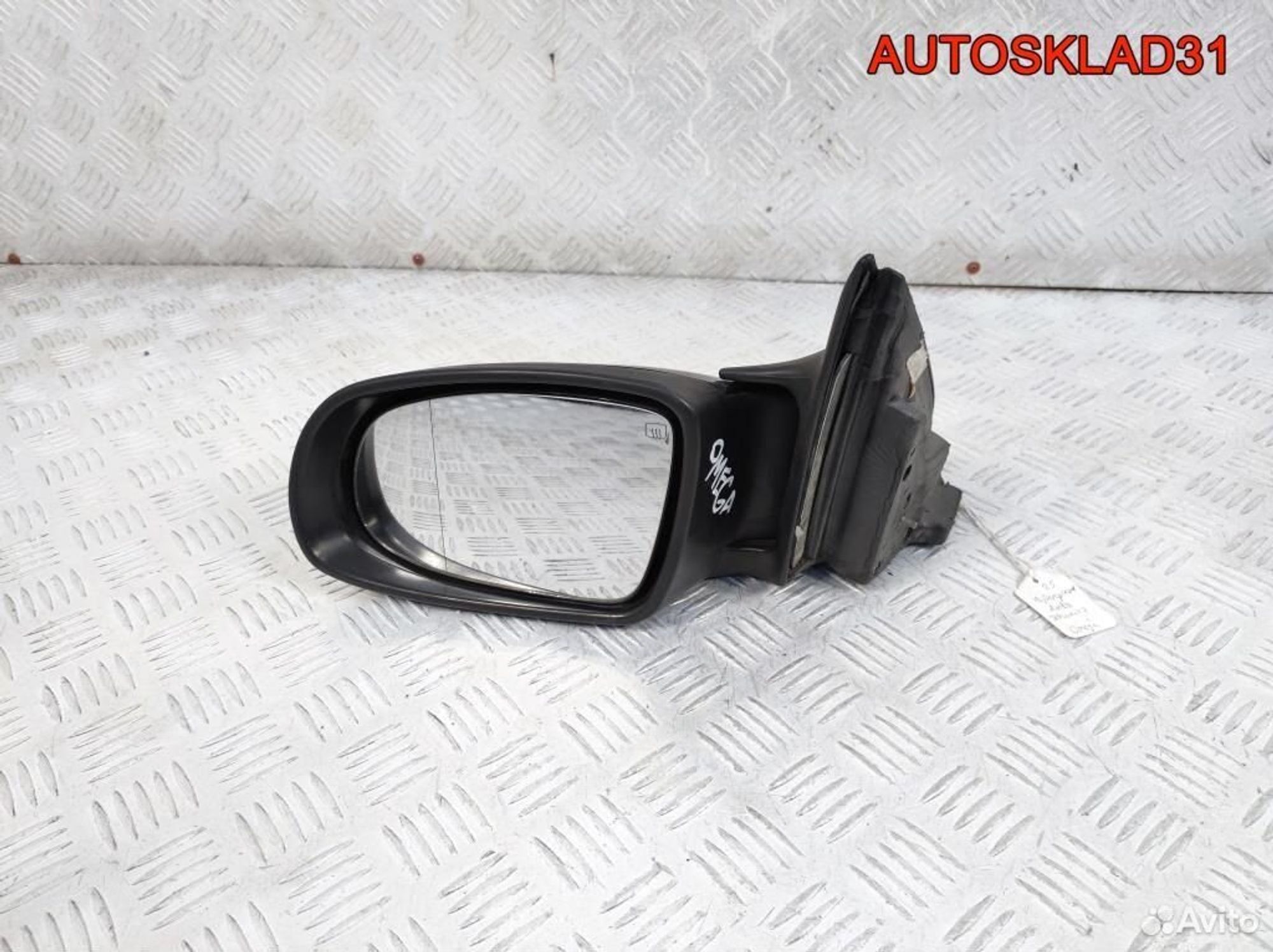 Зеркало левое электрическое Opel Omega B Дорест, 2100 рублей, Дубовое