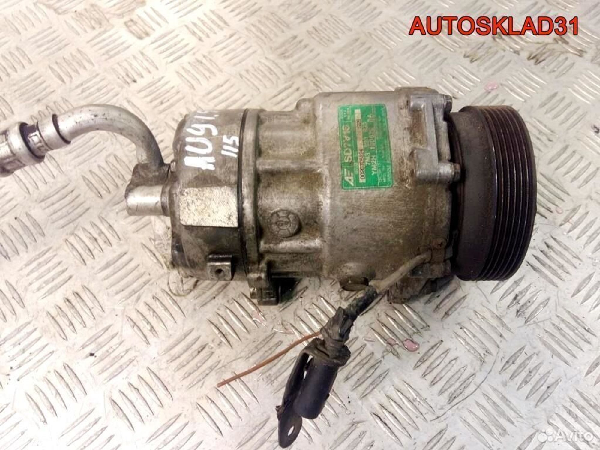 Компрессор кондиционера VW Sharan 7M3820803, 7200 рублей, Дубовое