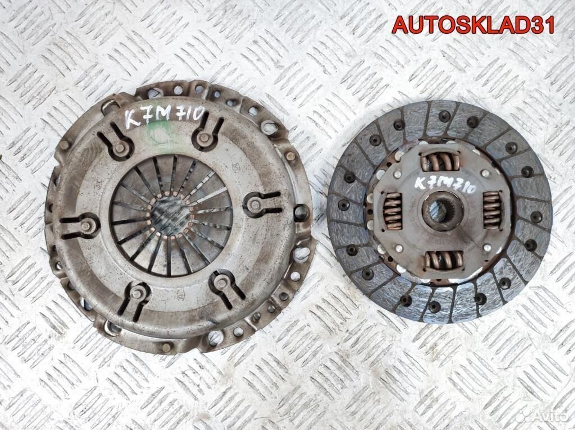 Комплект сцепления МКПП Renault Logan 1.6 K7M 710, 3600 рублей, Дубовое