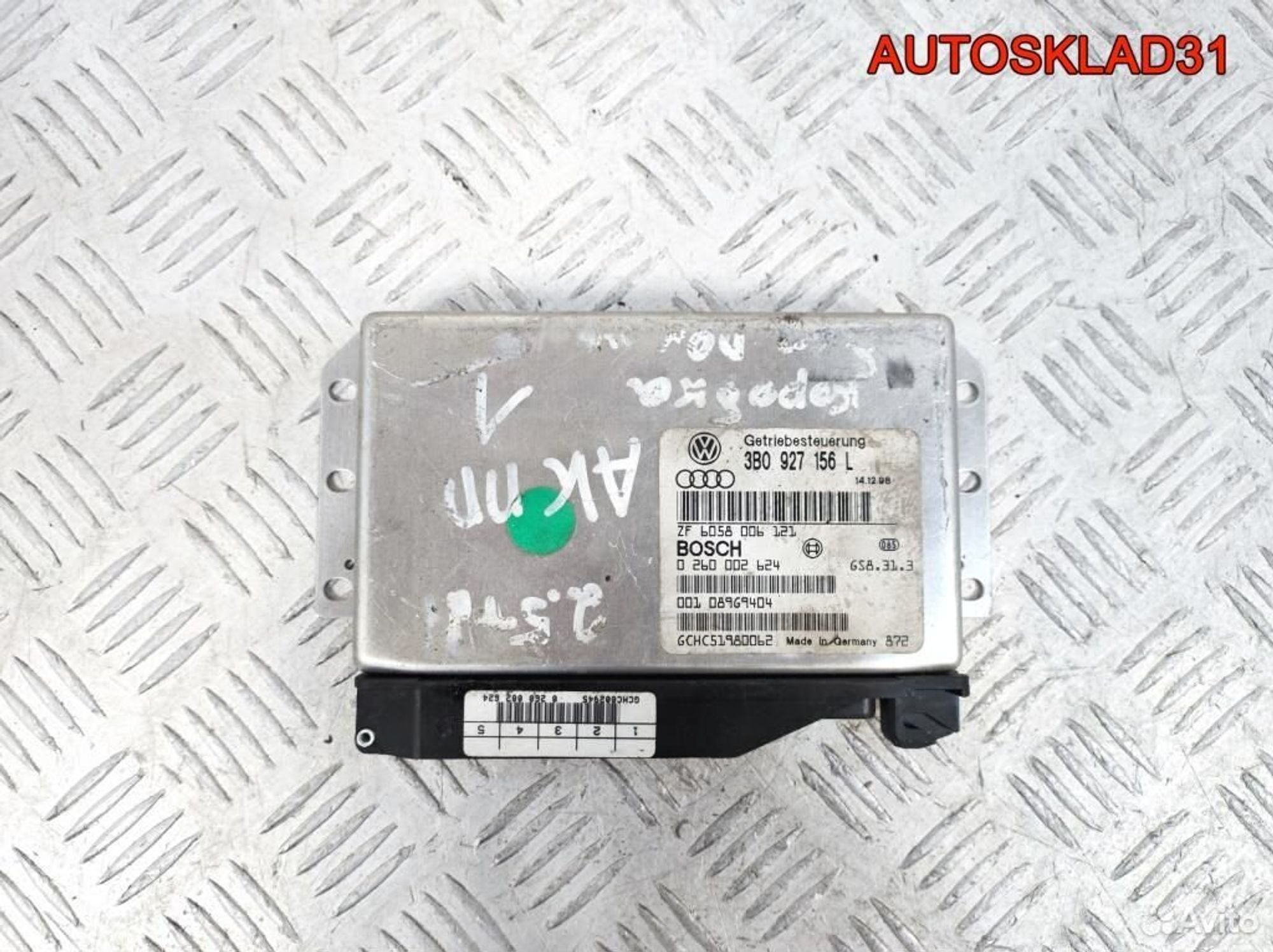 Блок управления АКПП VW Passat B5 3B0927156L, 4100 рублей, Дубовое
