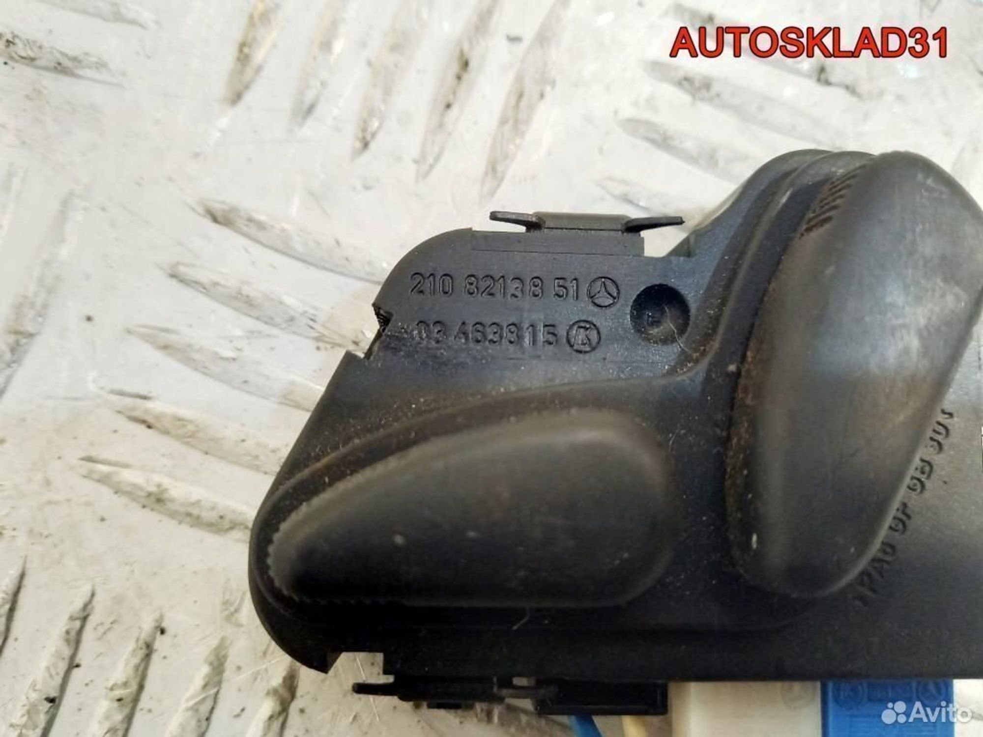 Кнопка регулировки сиденья Mercedes Benz W211, 1800 рублей, Дубовое