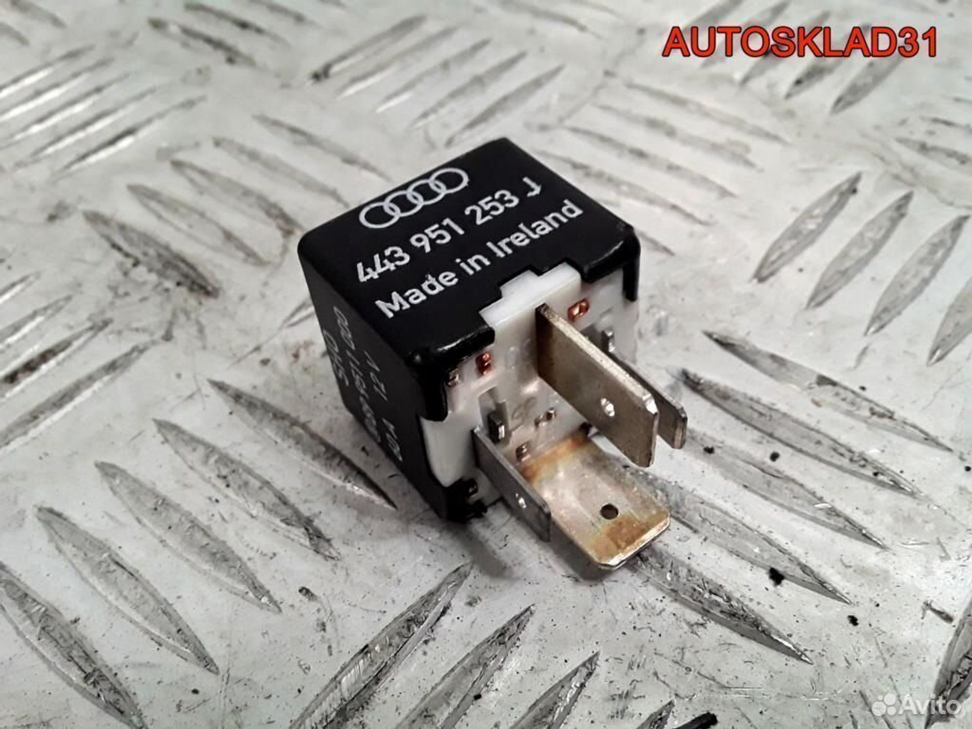 Реле стеклоочистителя № 213 Audi A4 B5 443951253J, 600 рублей, Дубовое