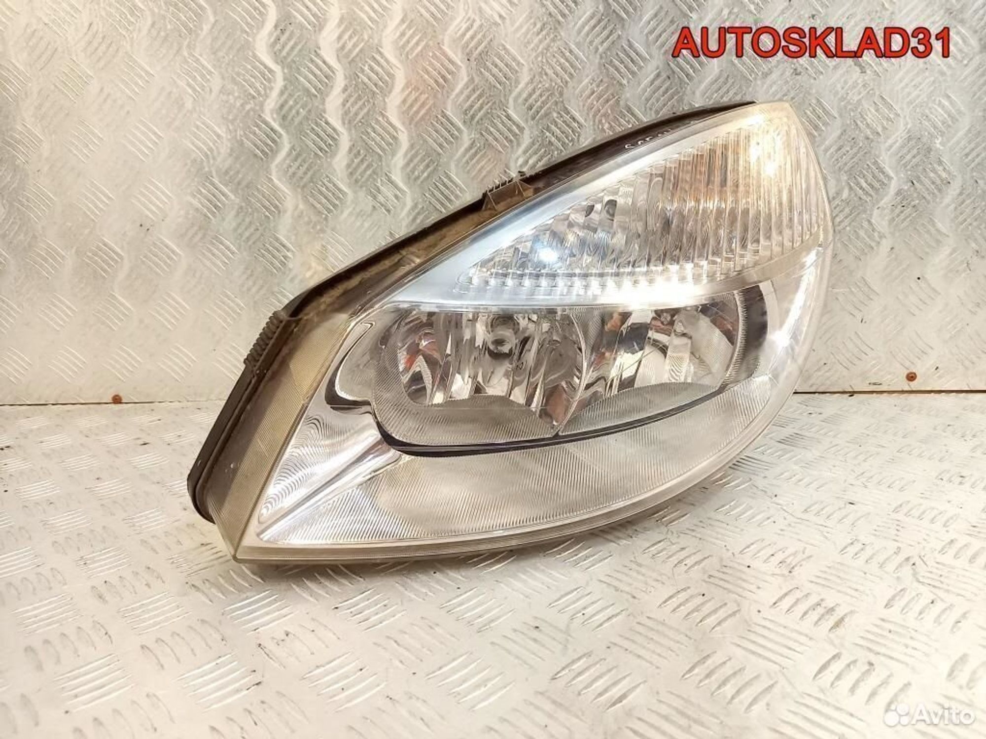 Фара левая Renault Scenic 2 2003-2005 7701064132, 6000 рублей, Дубовое