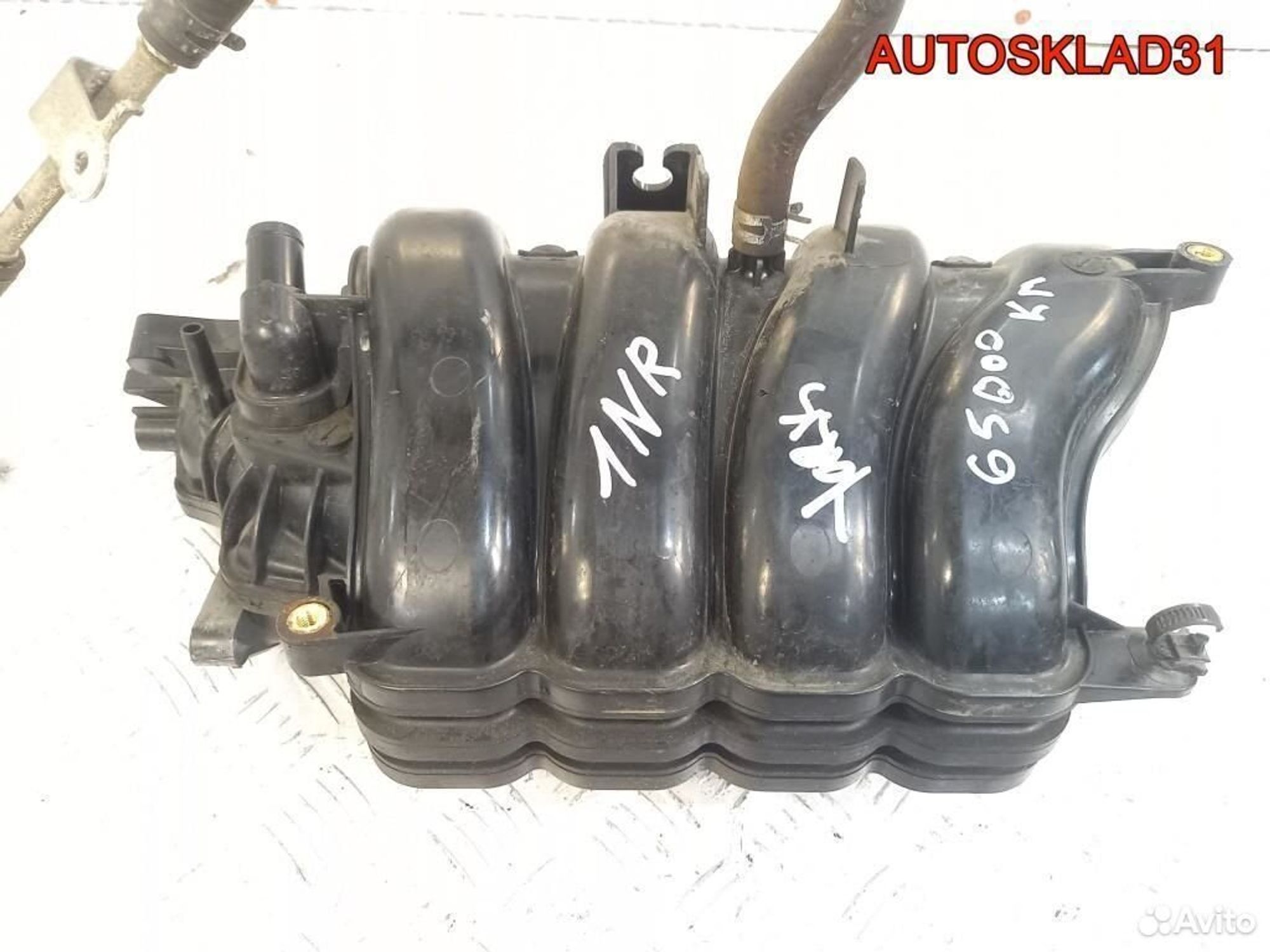 Коллектор впускной Toyota Yaris 1.3 1NR 1712047010, 1700 рублей, Дубовое