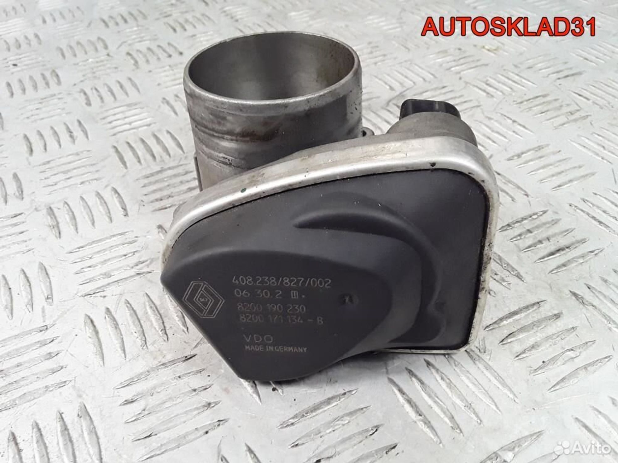 Заслонка дроссельная Renault Laguna 2 8200190230, 1800 рублей, Дубовое