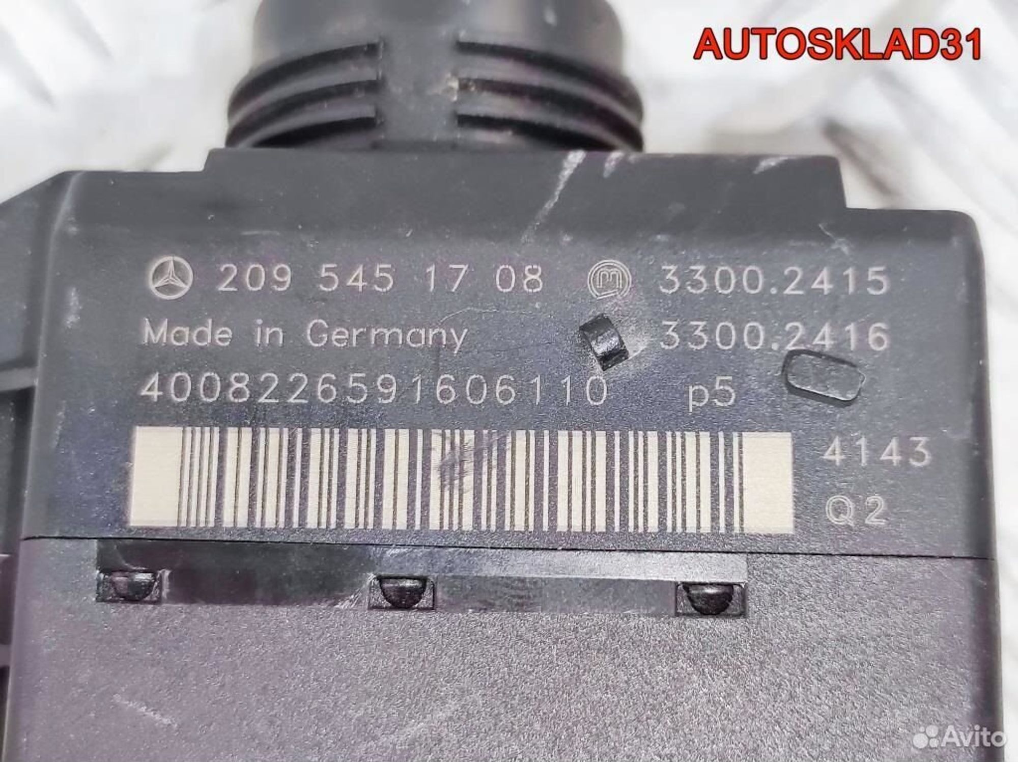 Замок зажигания Mercedes Benz W203 A2095451708, 3300 рублей, Дубовое