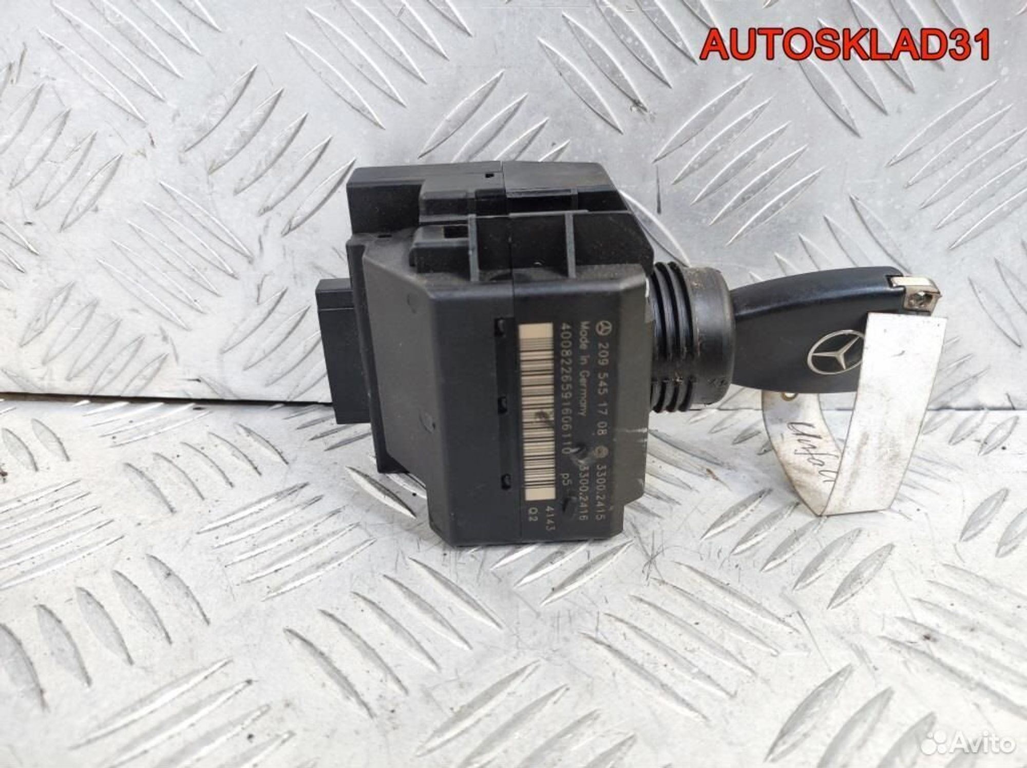 Замок зажигания Mercedes Benz W203 A2095451708, 3300 рублей, Дубовое