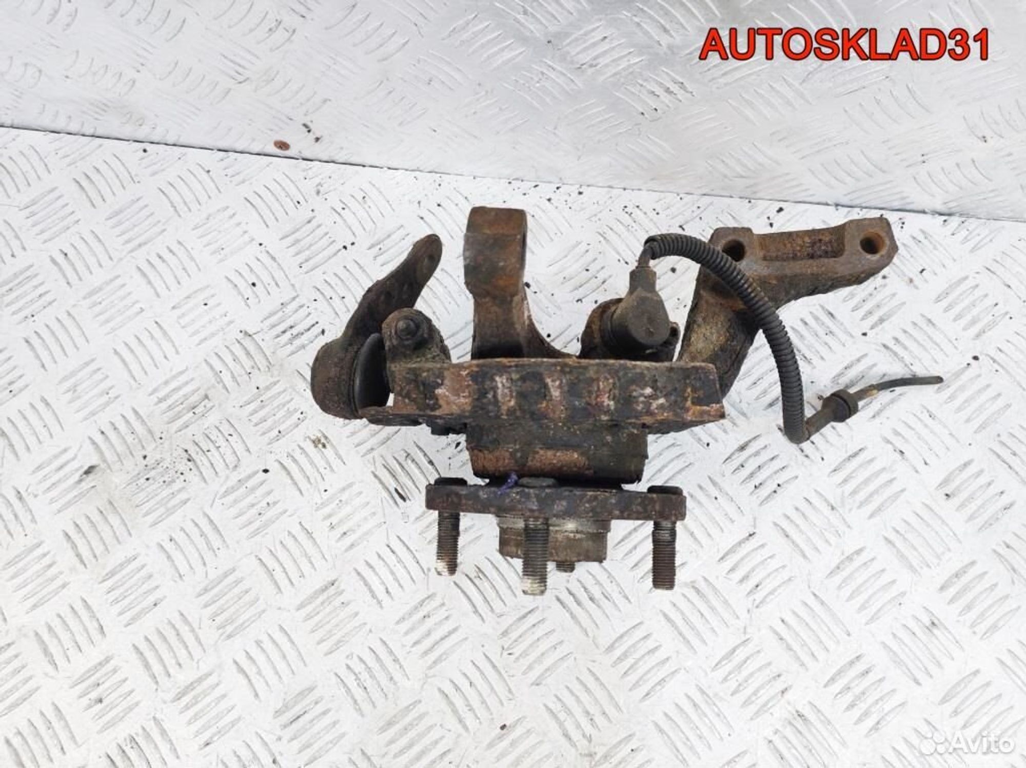 Кулак поворотный передний правый Daewoo Nubira, 2500 рублей, Дубовое