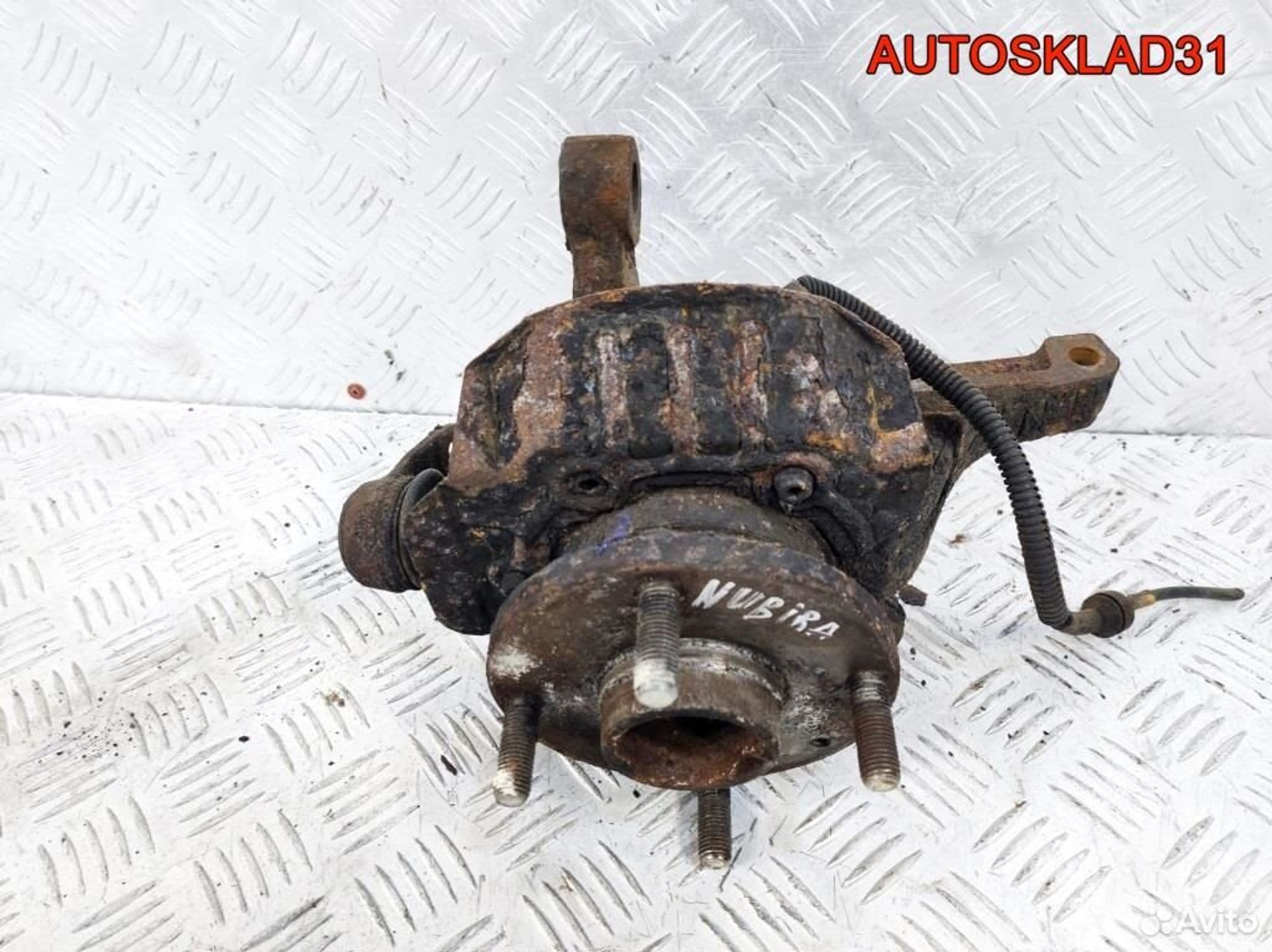 Кулак поворотный передний правый Daewoo Nubira, 2500 рублей, Дубовое