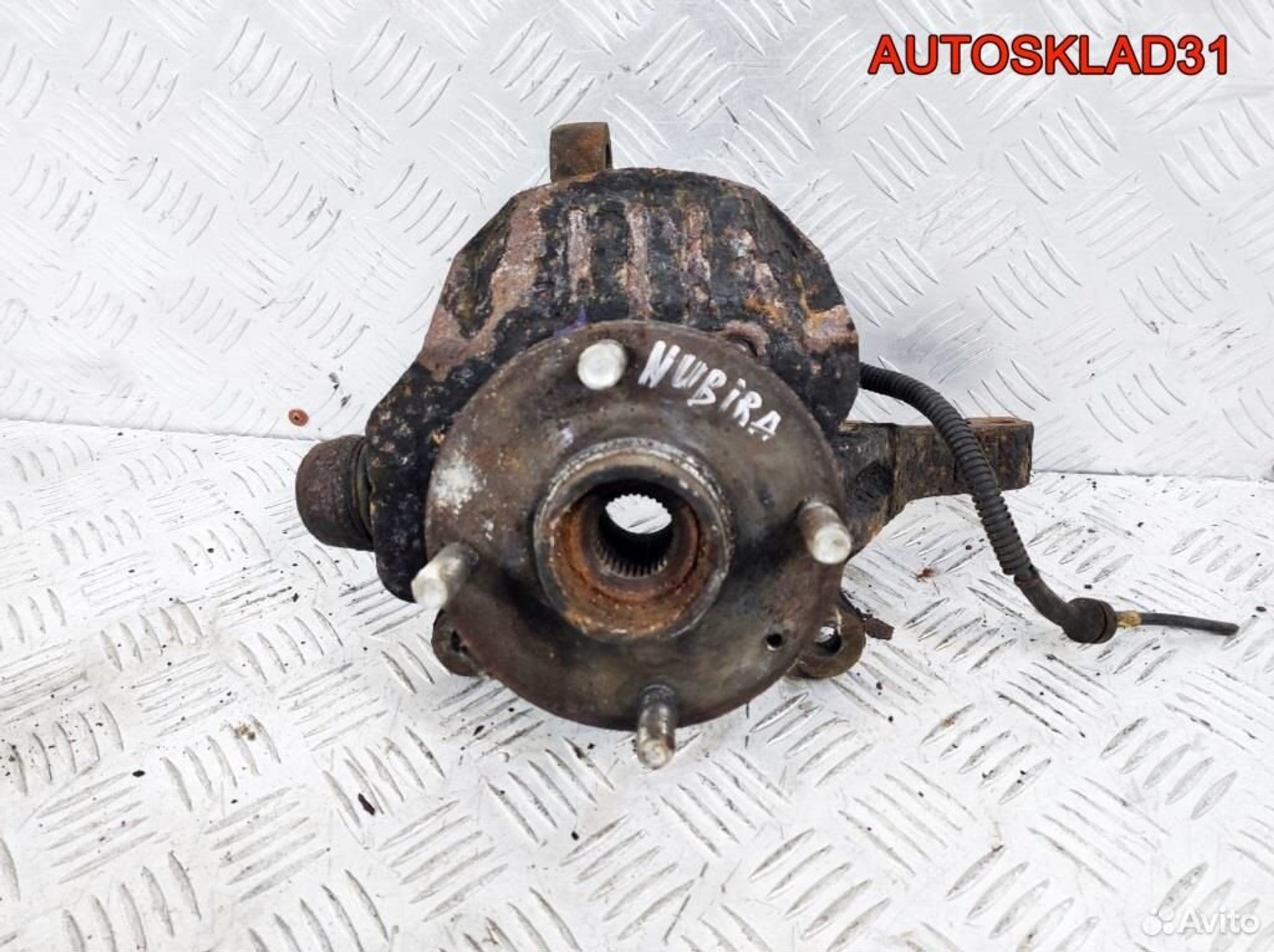 Кулак поворотный передний правый Daewoo Nubira, 2500 рублей, Дубовое