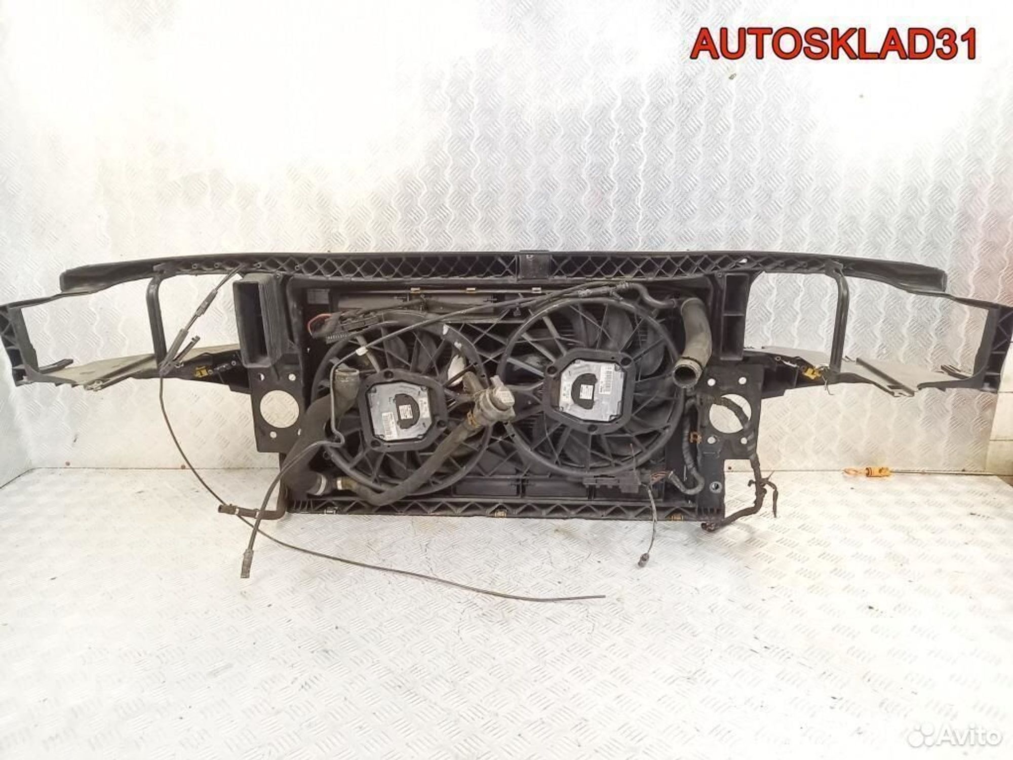 Вентилятор радиатора в сборе Audi A8 4E 6.0i BHT, 23400 рублей, Дубовое