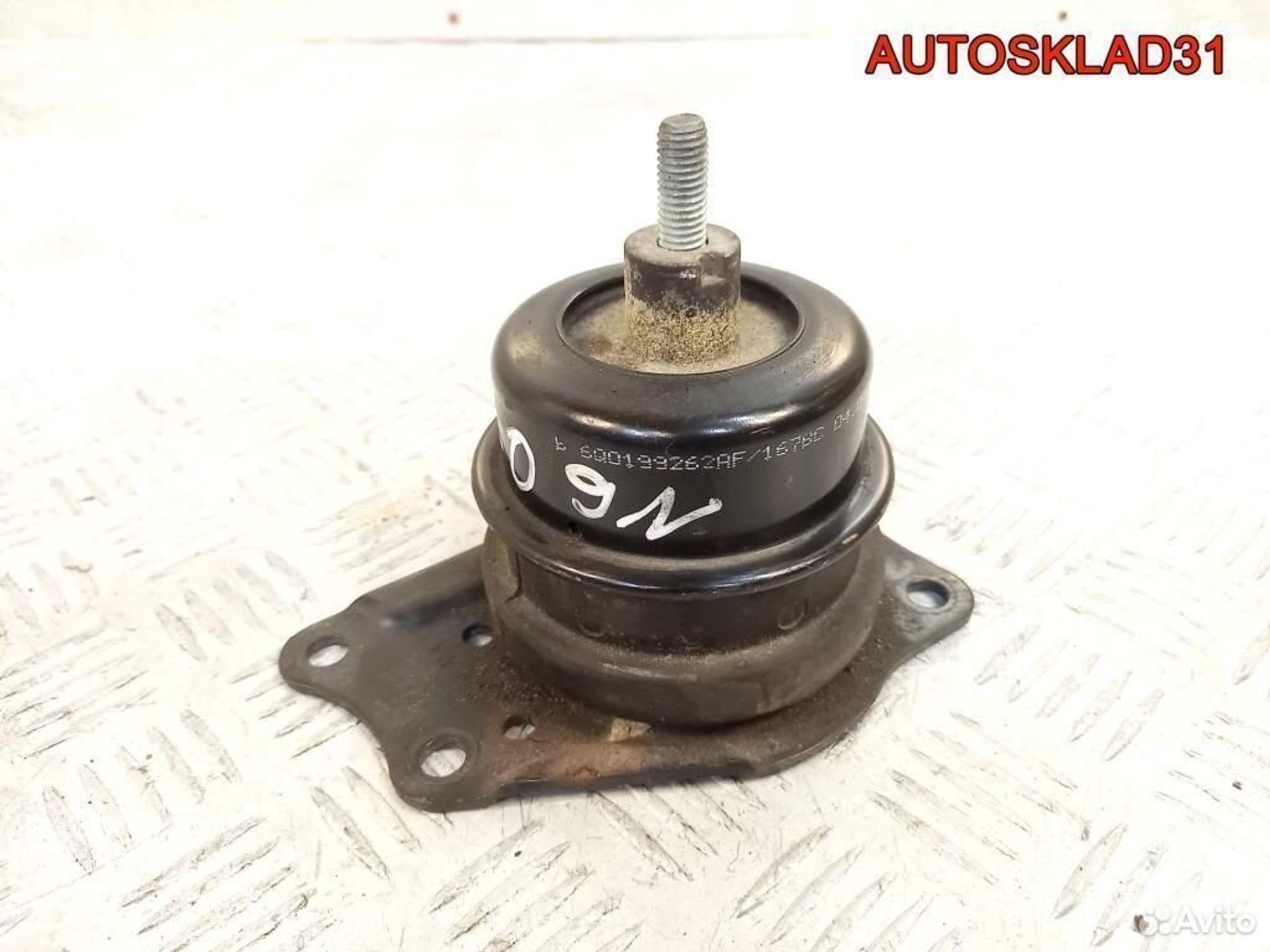 Опора двигателя правая Volkswagen Polo 6Q0199262AF, 2100 рублей, Дубовое