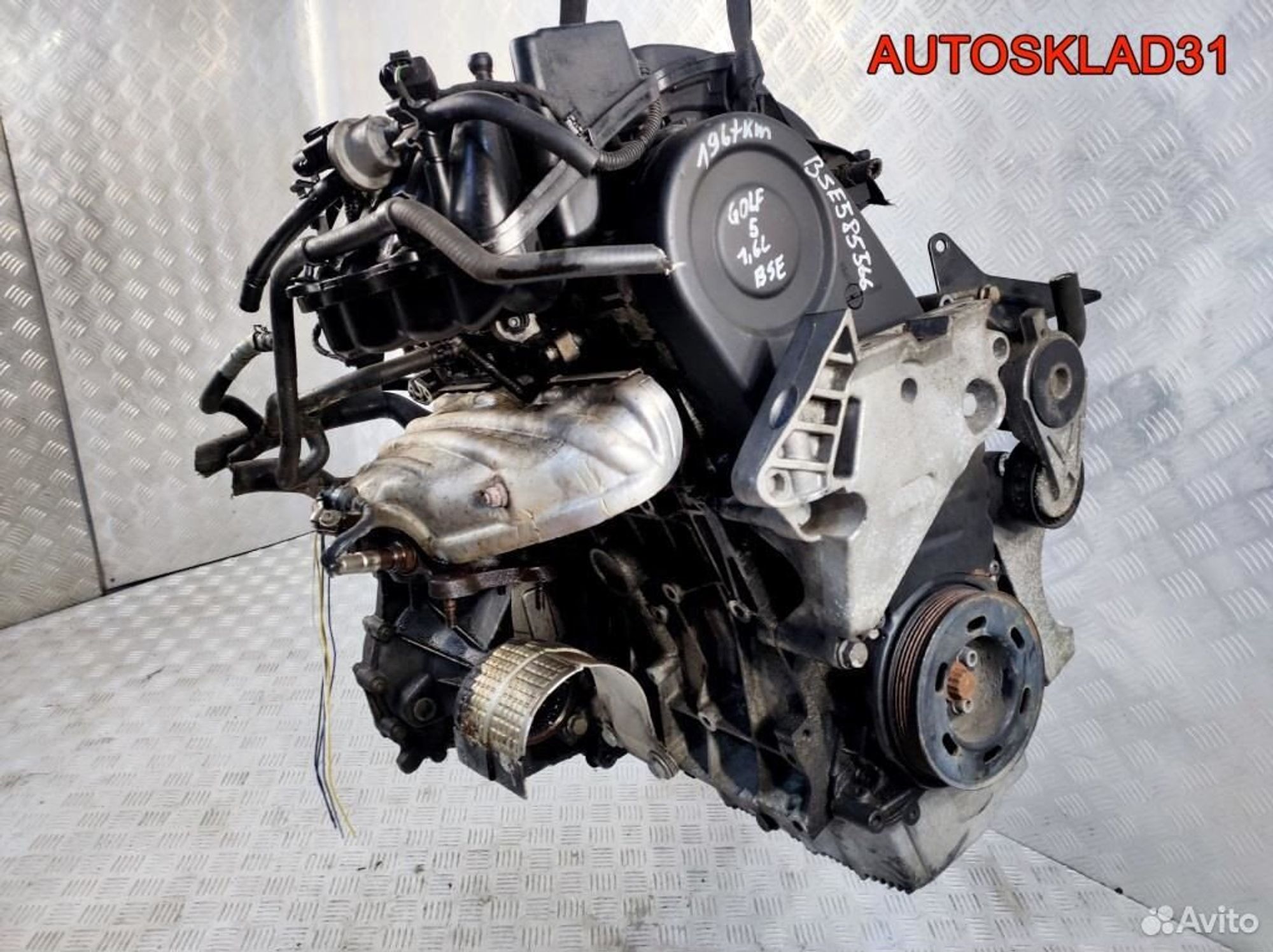 Двигатель BSE VW Golf Plus 1.6 Бензин Цена за СТОЛБИК, 80000 рублей, Дубовое