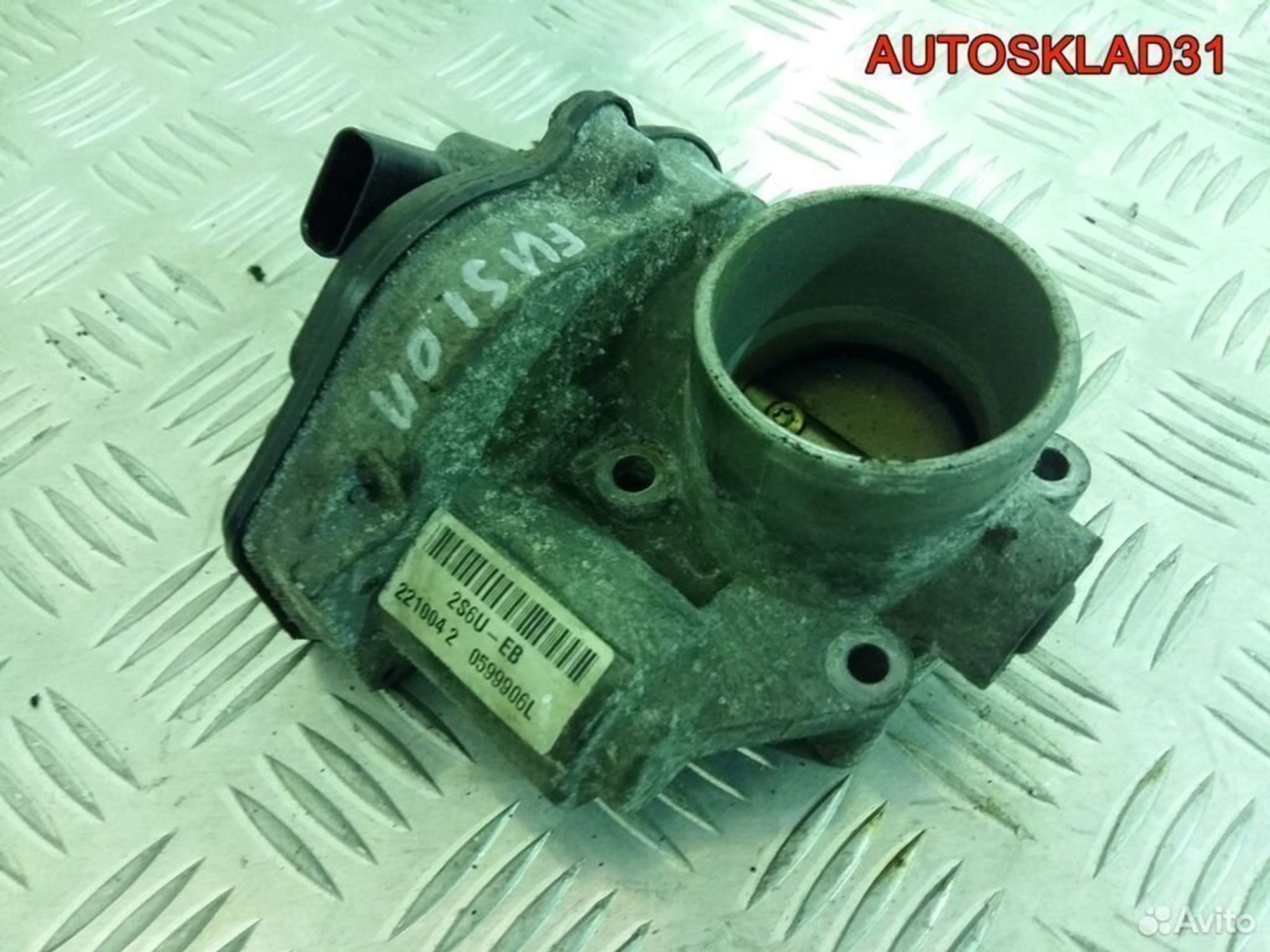 Заслонка дроссельная Ford Fusion 1.4 2S6U9E927D, 2600 рублей, Дубовое