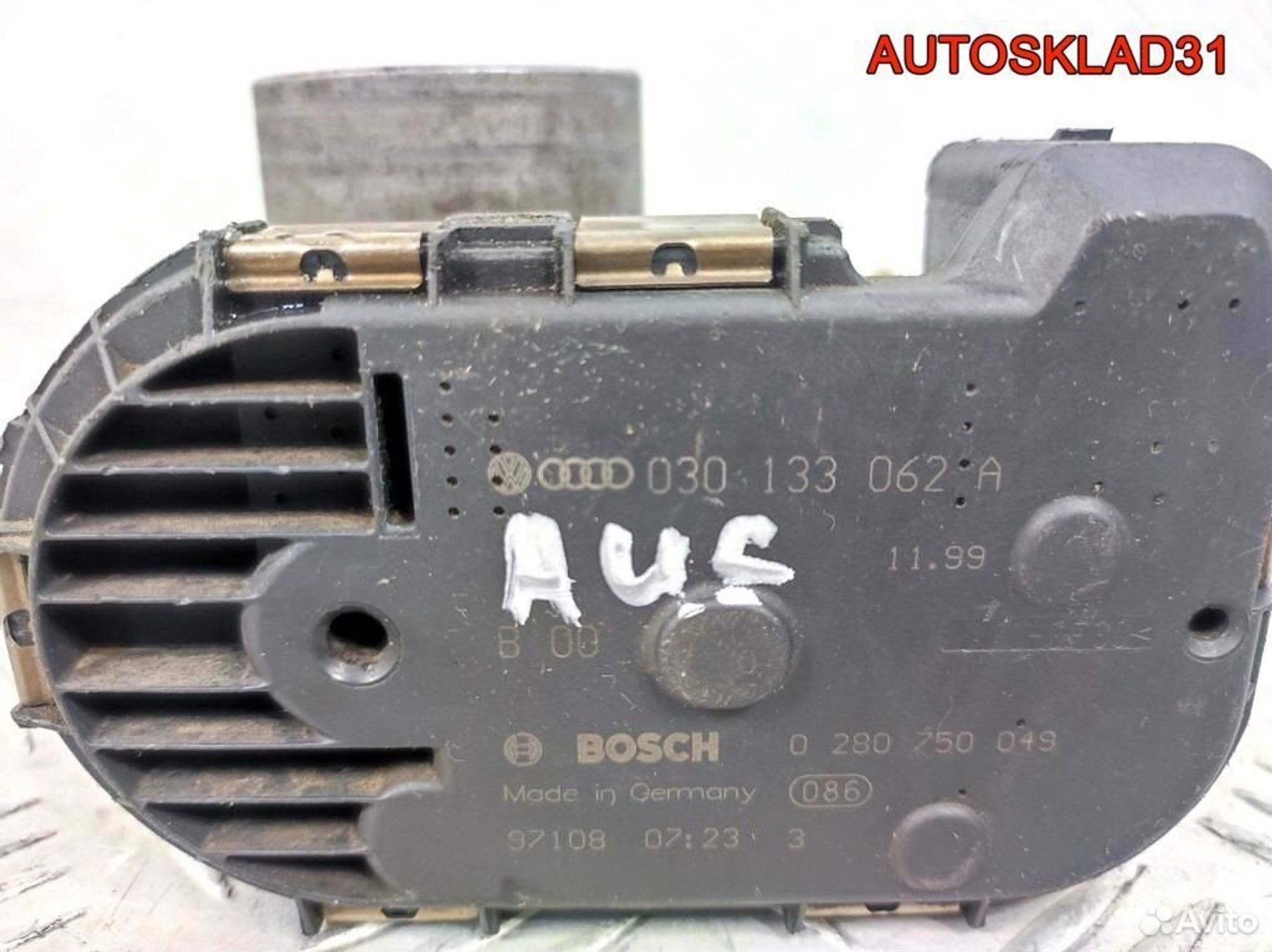 Заслонка дроссельная VW Polo 1,0 AUC 030133062A, 3300 рублей, Дубовое