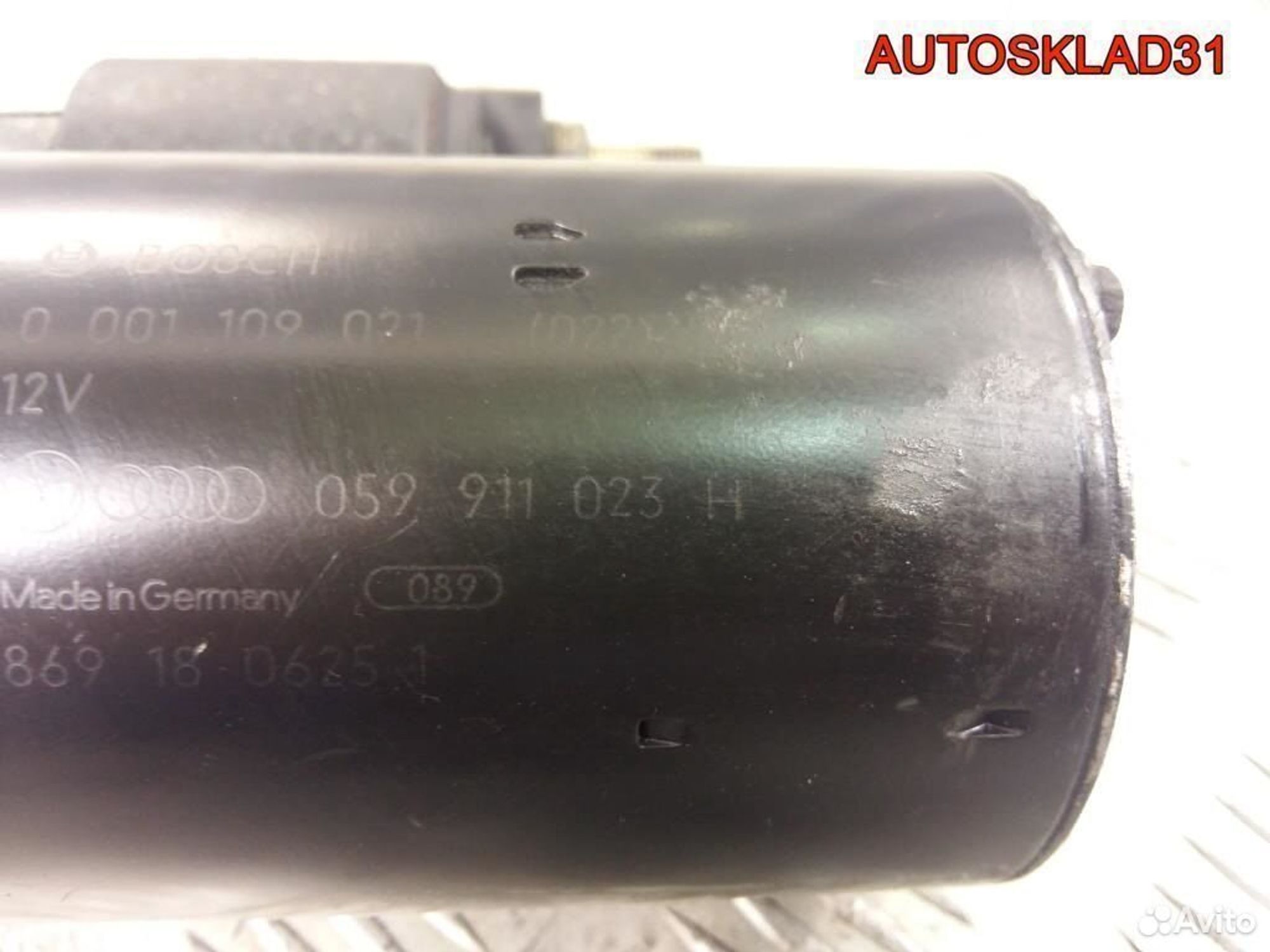 Стартер Audi A6 C5 2.5 AKN 059911023H, 6200 рублей, Дубовое