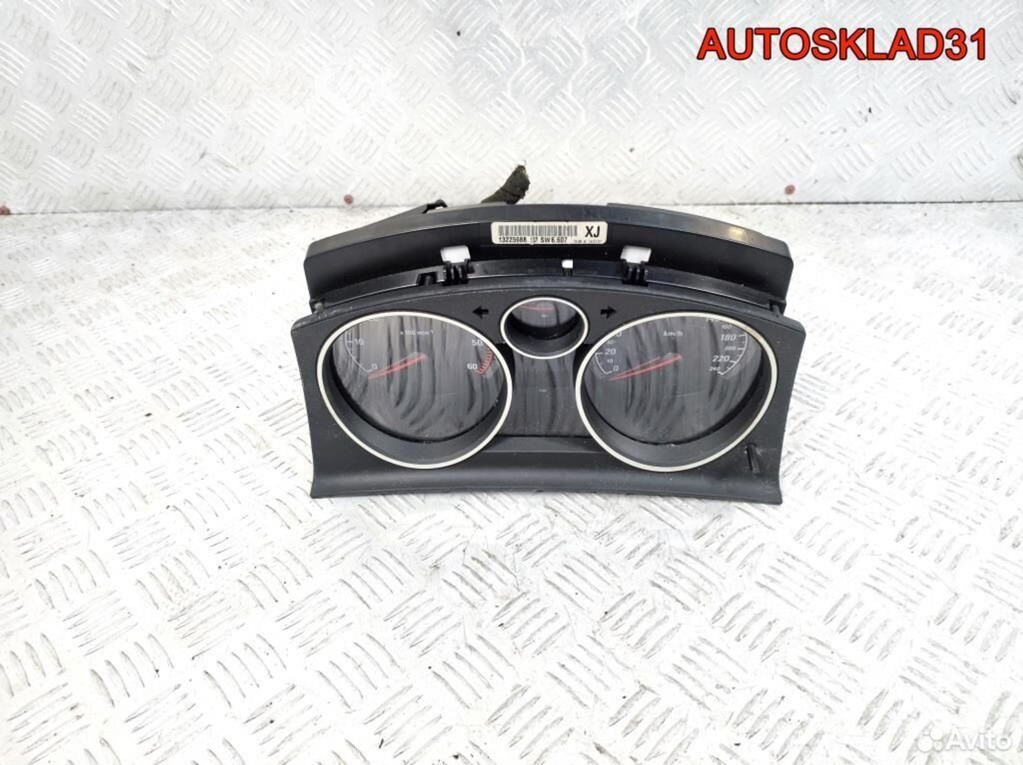 Панель приборов Opel Astra H 13225988 Дизель, 2600 рублей, Дубовое