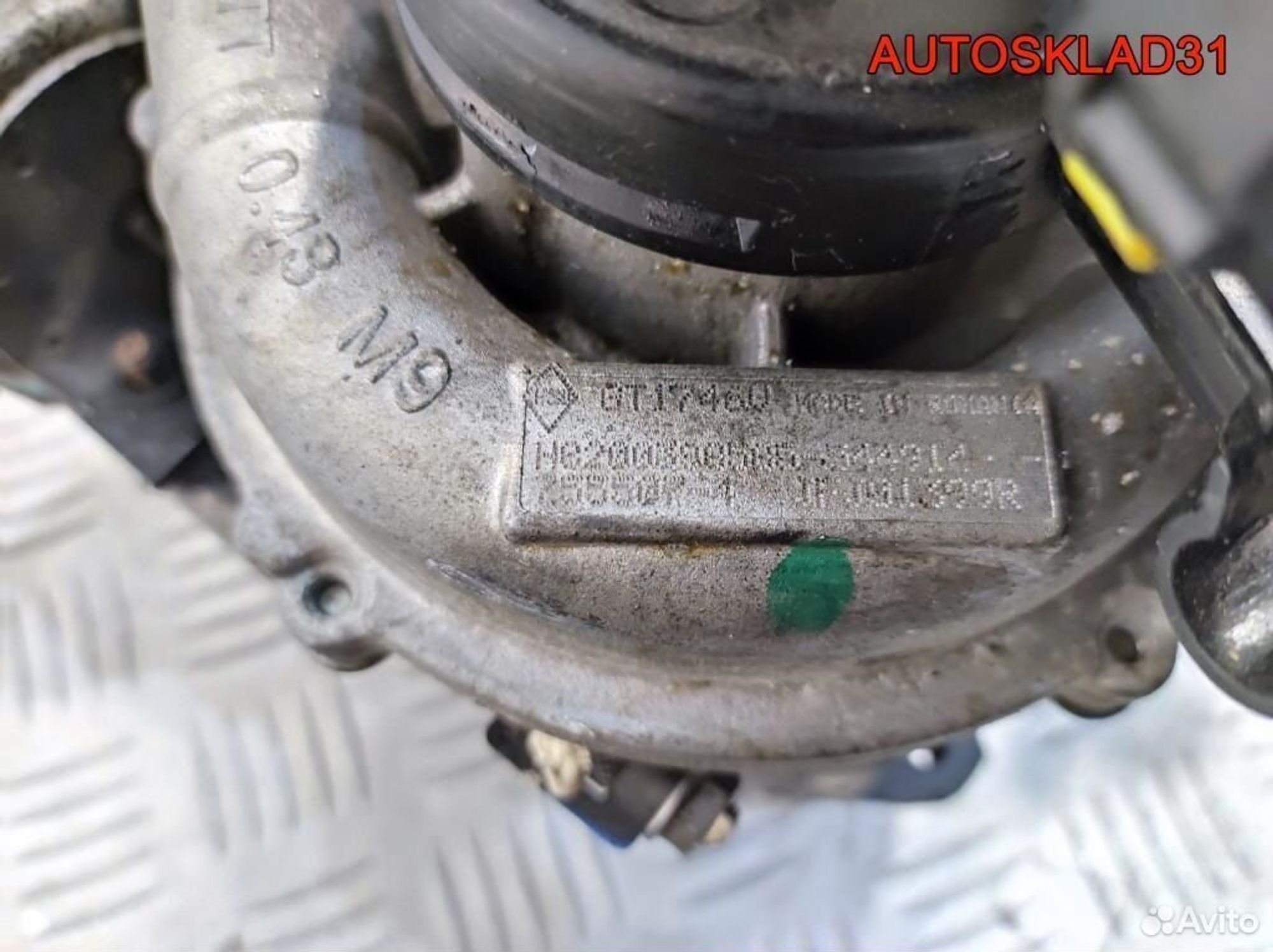 Турбина Renault Scenic 2 1.9 F9Q 8200398585, 10000 рублей, Дубовое