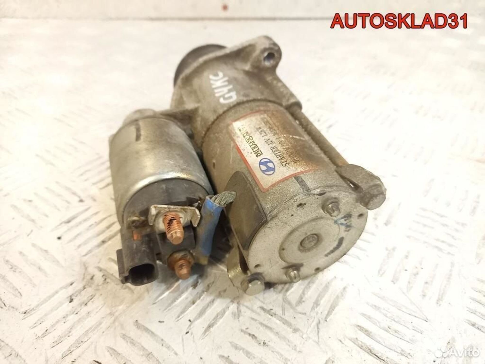 Стартер Hyundai Sonata 5 NF 2.4 G4KC 3610025020, 4500 рублей, Дубовое