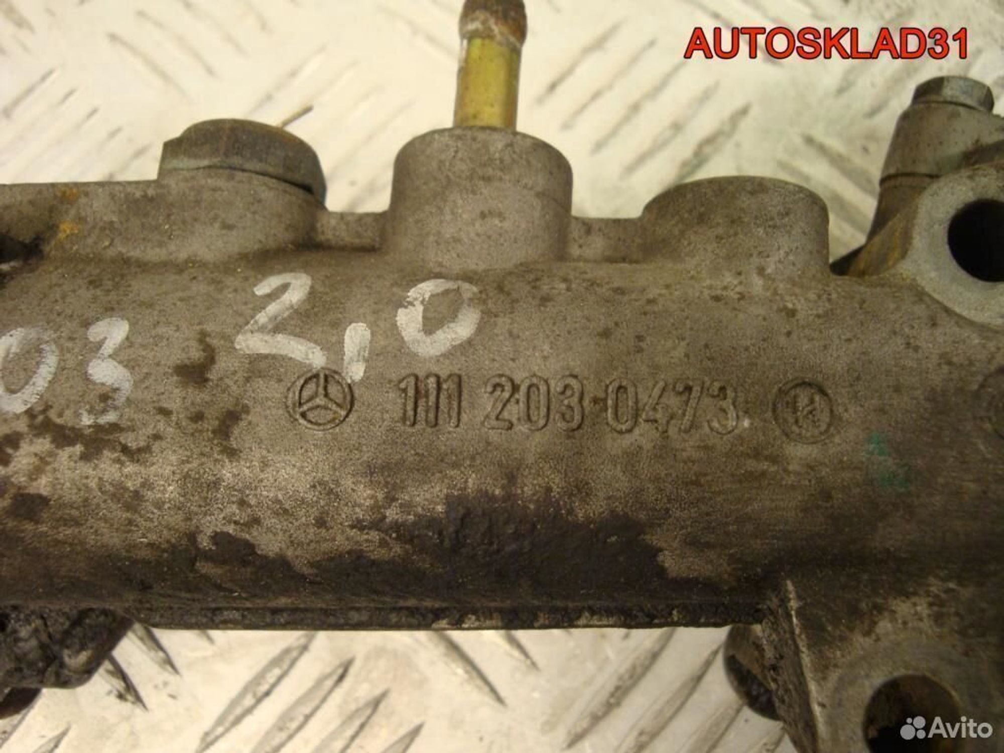 Корпус термостата Mercedes Benz W203 1112030473, 1700 рублей, Дубовое