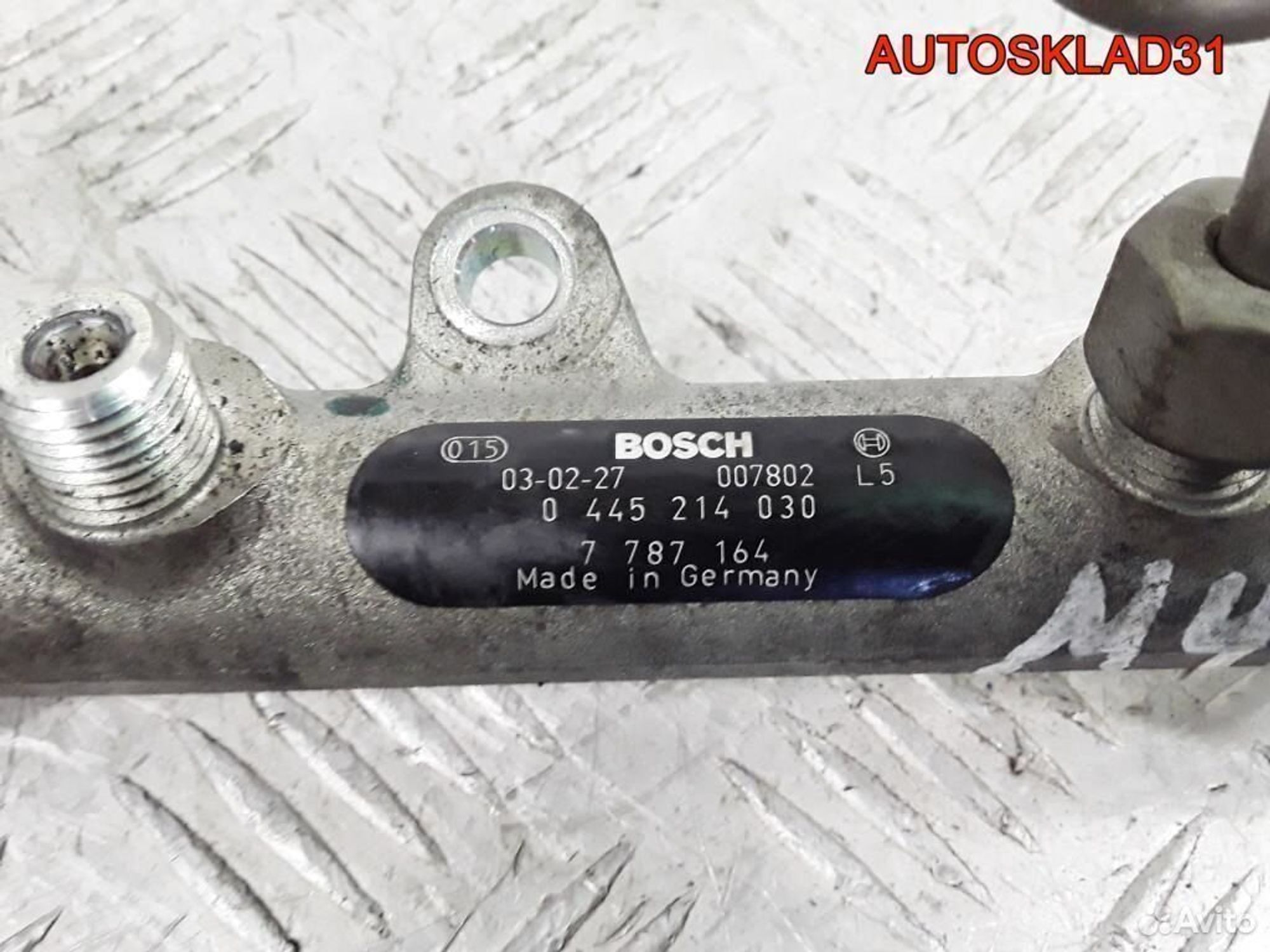 Рейка топливная BMW E46 2,0 M47 0445214030, 2100 рублей, Дубовое