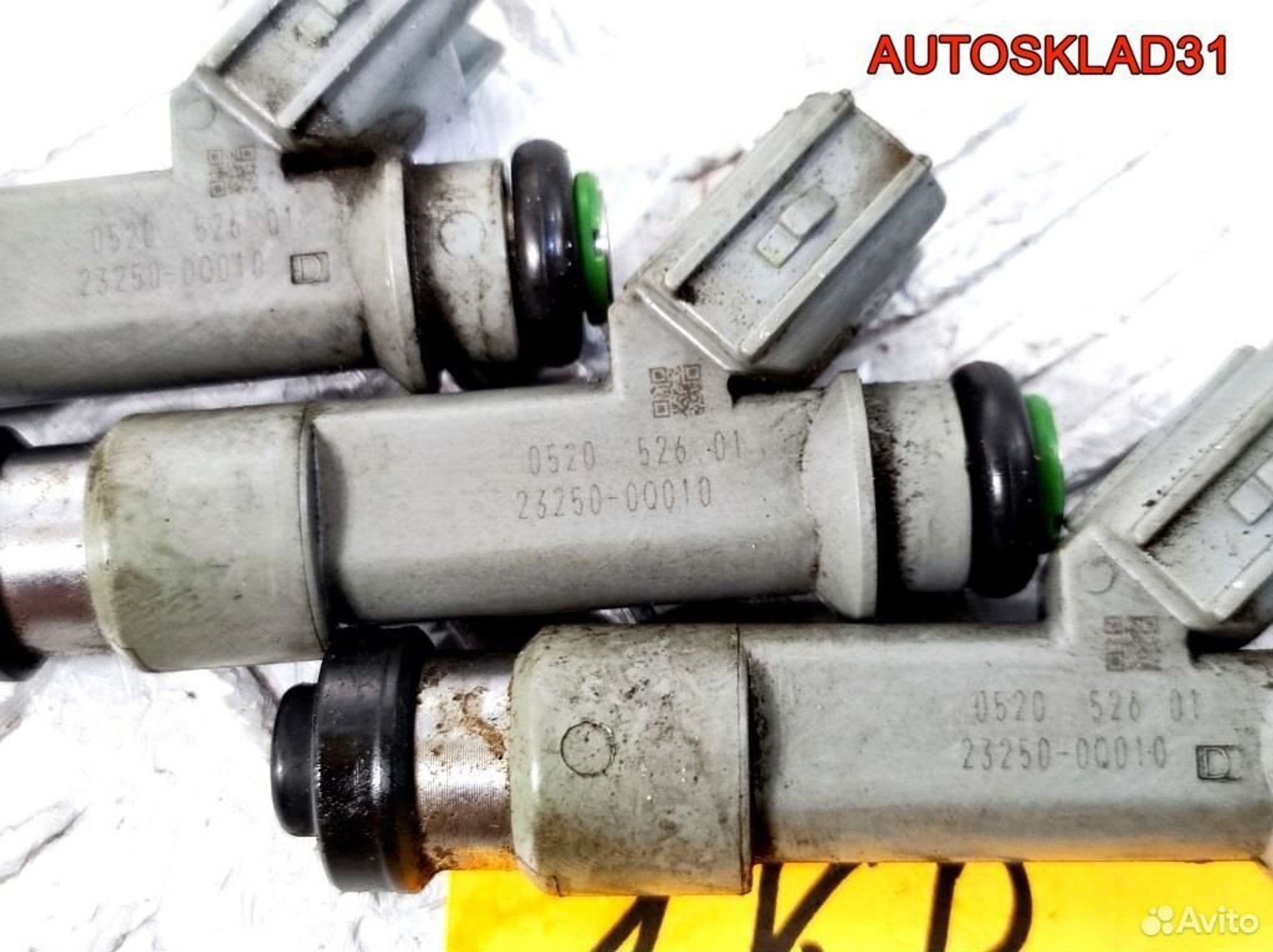 Форсунка топливная Peugeot 107 1KR-FE 2325000010, 1300 рублей, Дубовое