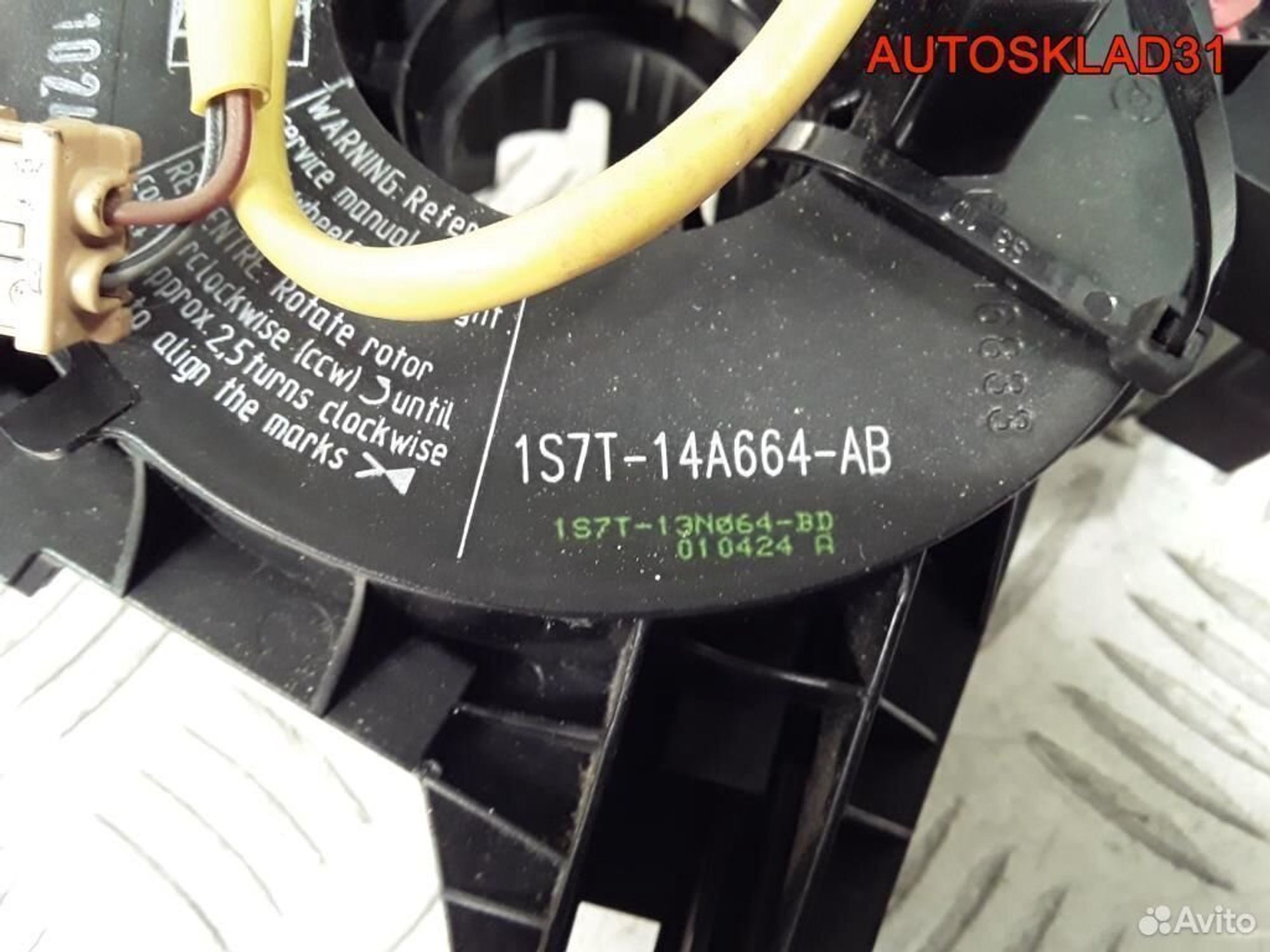 Шлейф подрулевой Ford Mondeo 3 1s7t14a664ab, 1800 рублей, Дубовое