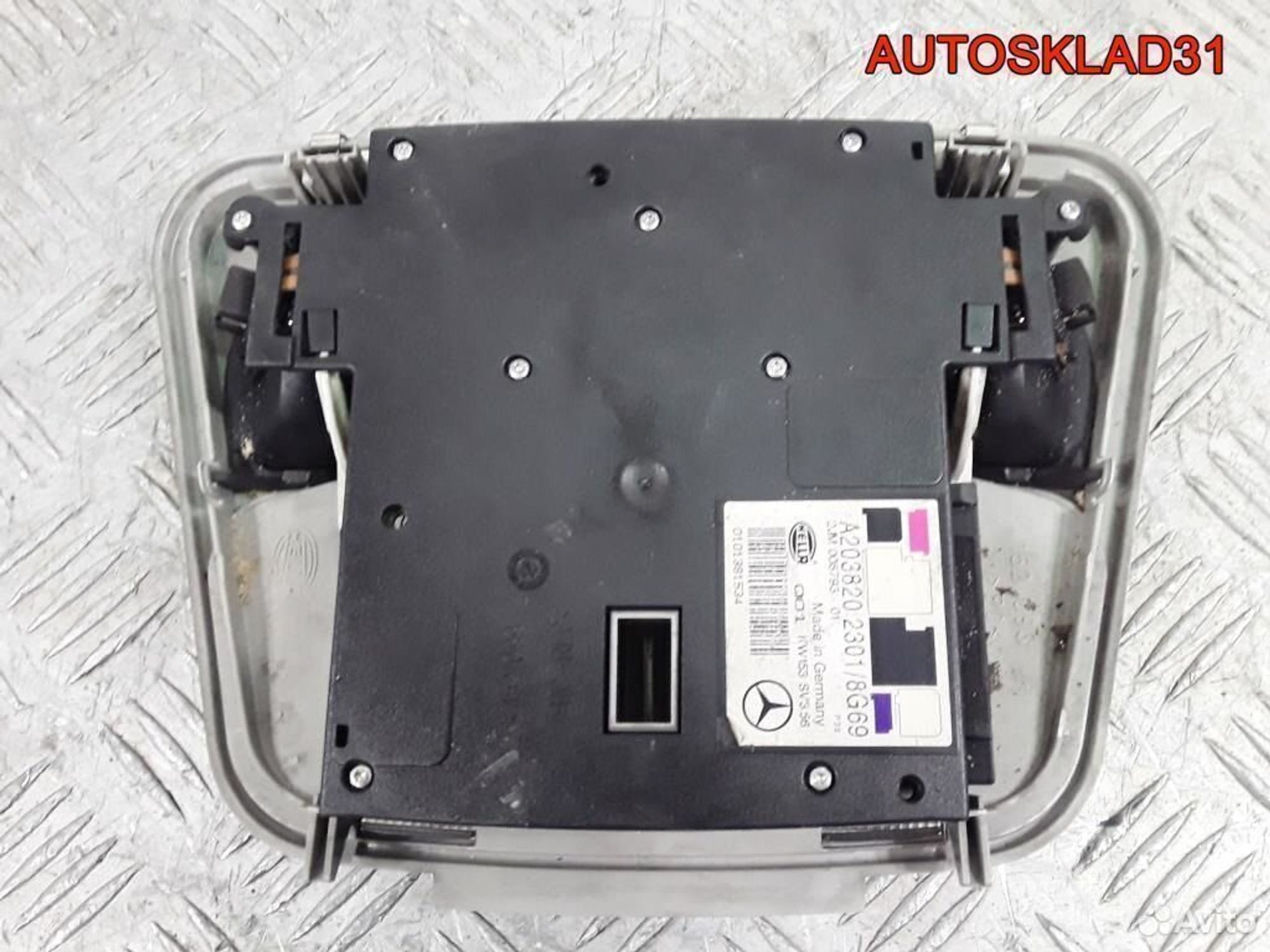 Плафон салонный Mercedes W203 A2038202301, 1700 рублей, Дубовое