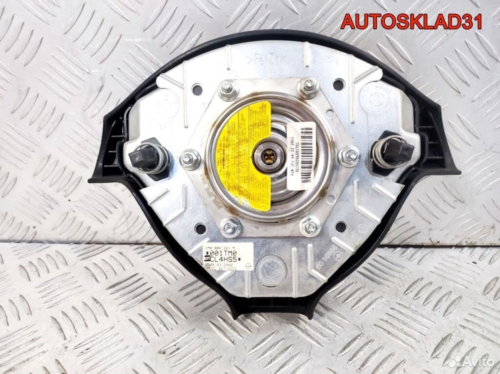 Подушка безопасности в руль Seat Leon 1M0880201M, 5200 рублей, Дубовое