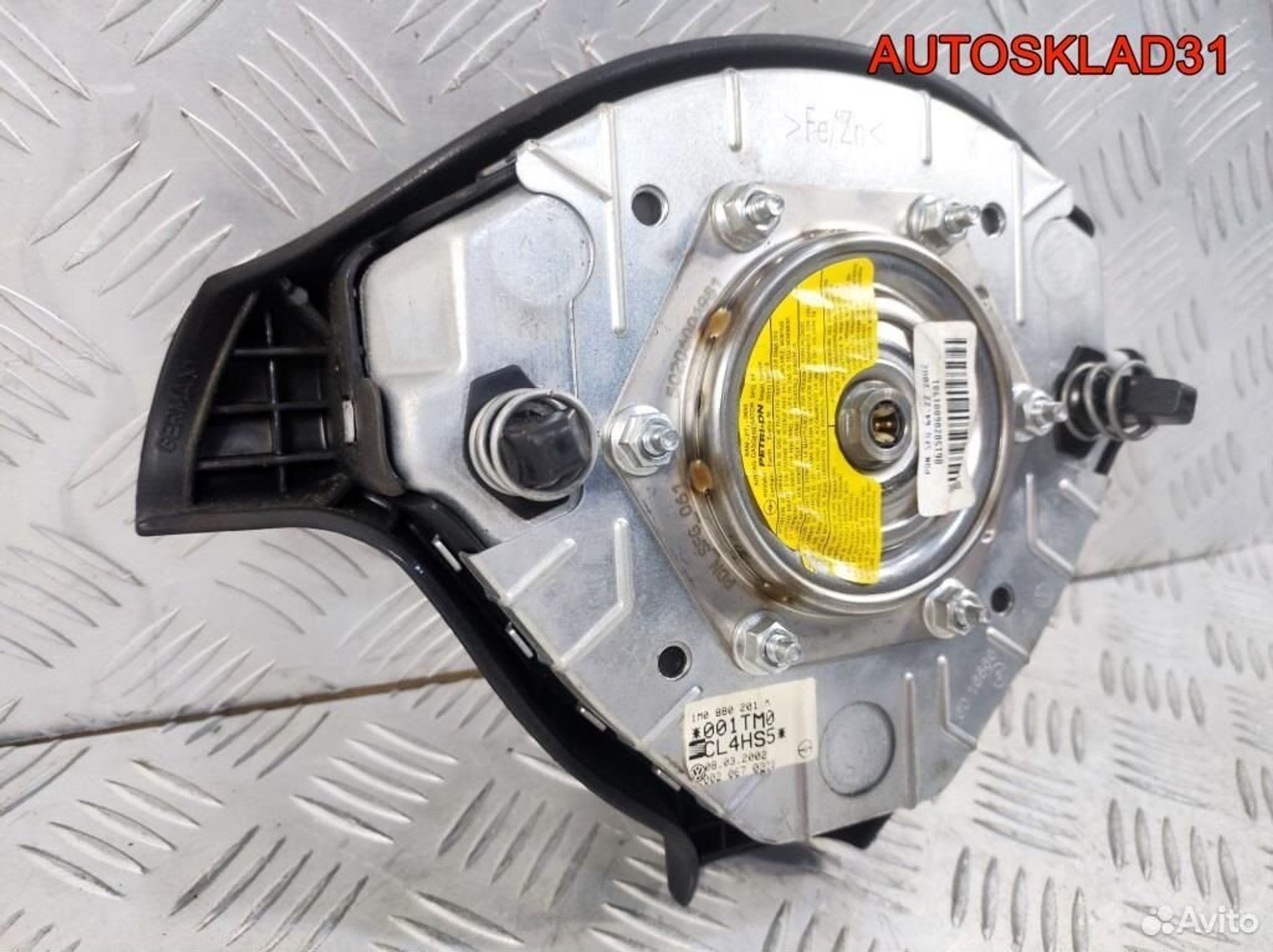 Подушка безопасности в руль Seat Leon 1M0880201M, 5200 рублей, Дубовое