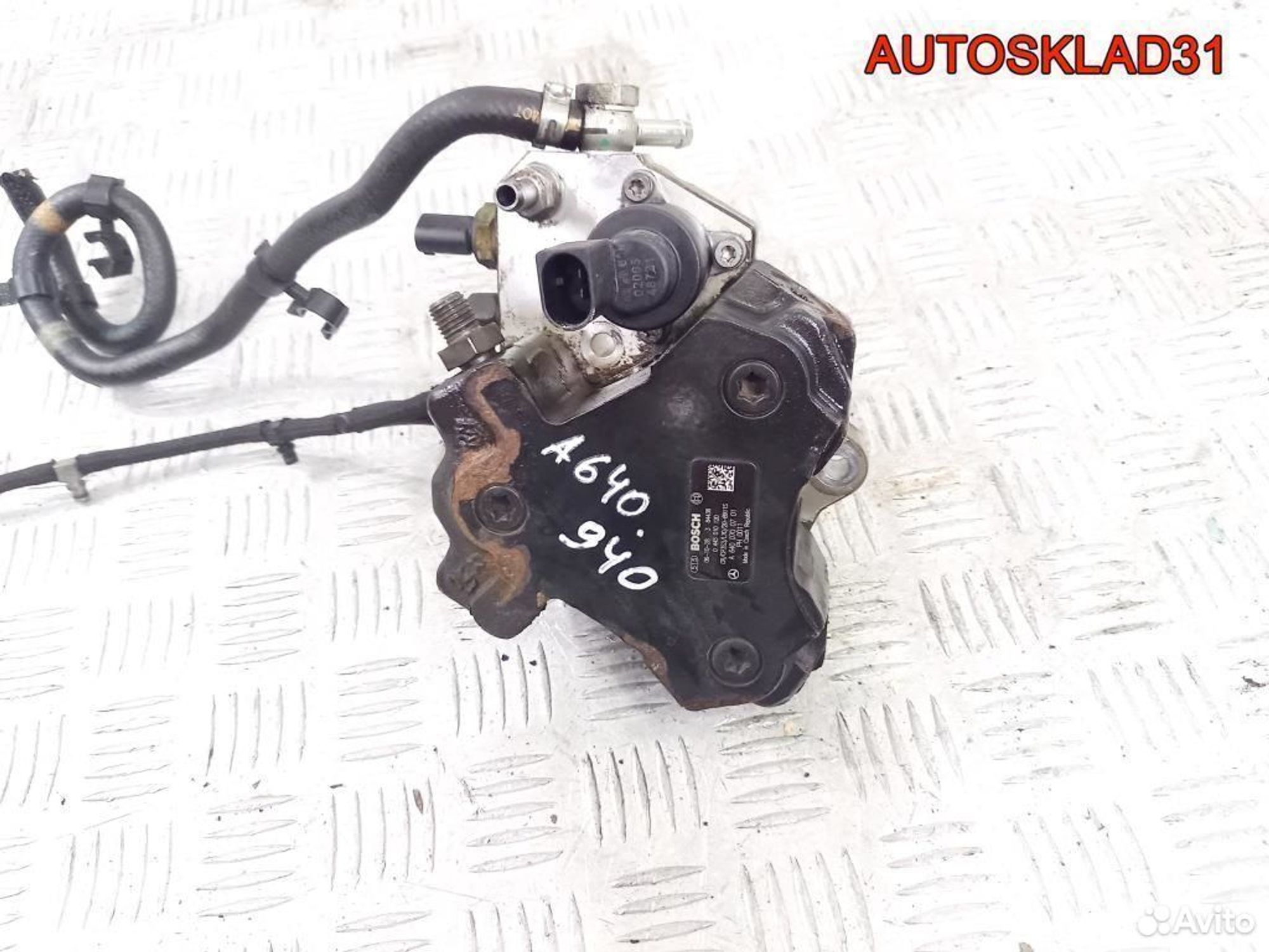 Тнвд Mercedes Benz W169 2,0 OM640.940 A6400700701, 6200 рублей, Дубовое