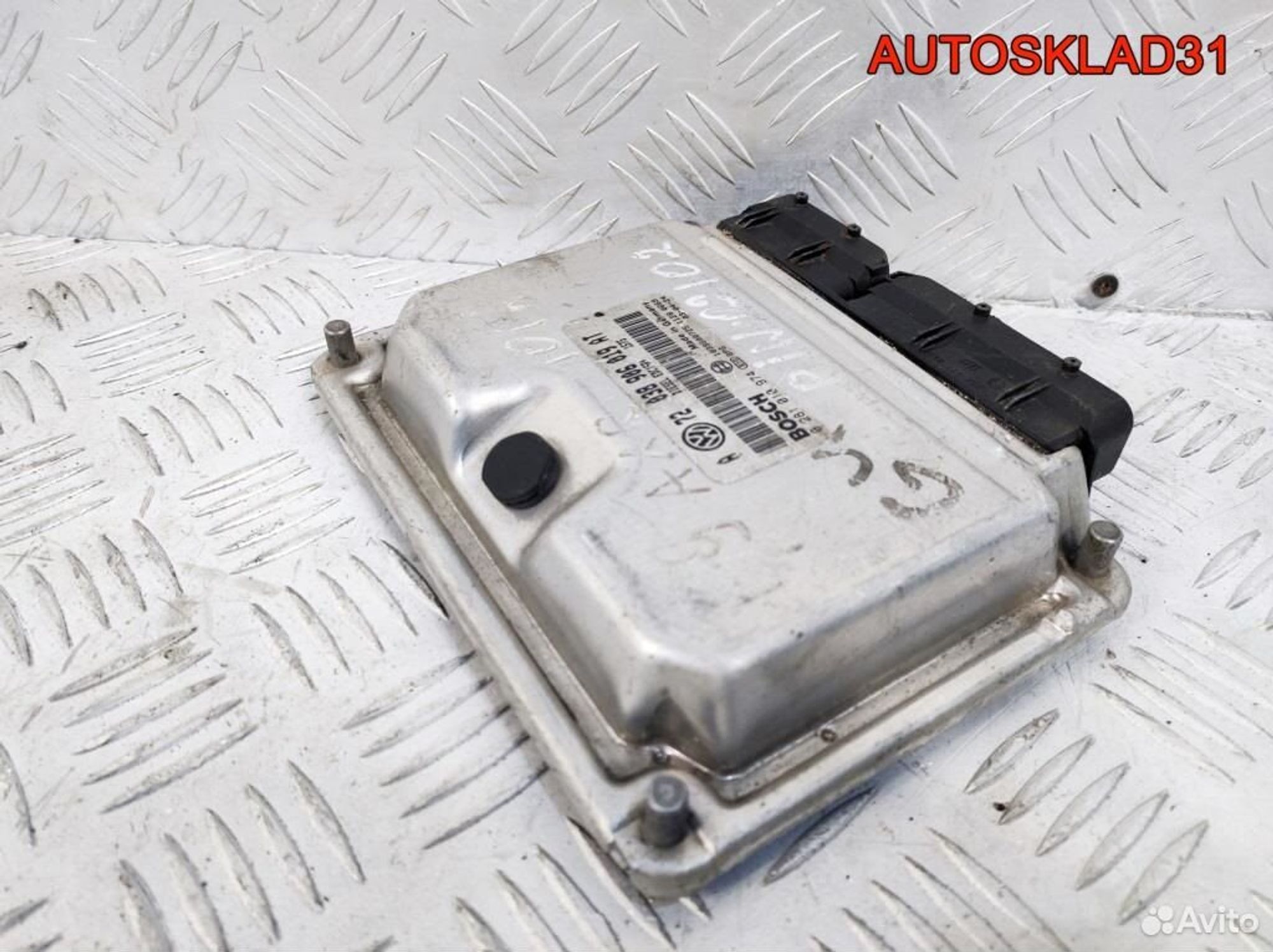 Блок Эбу Volkswagen Golf 4 AXR 038906019AT Дизель, 1200 рублей, Дубовое