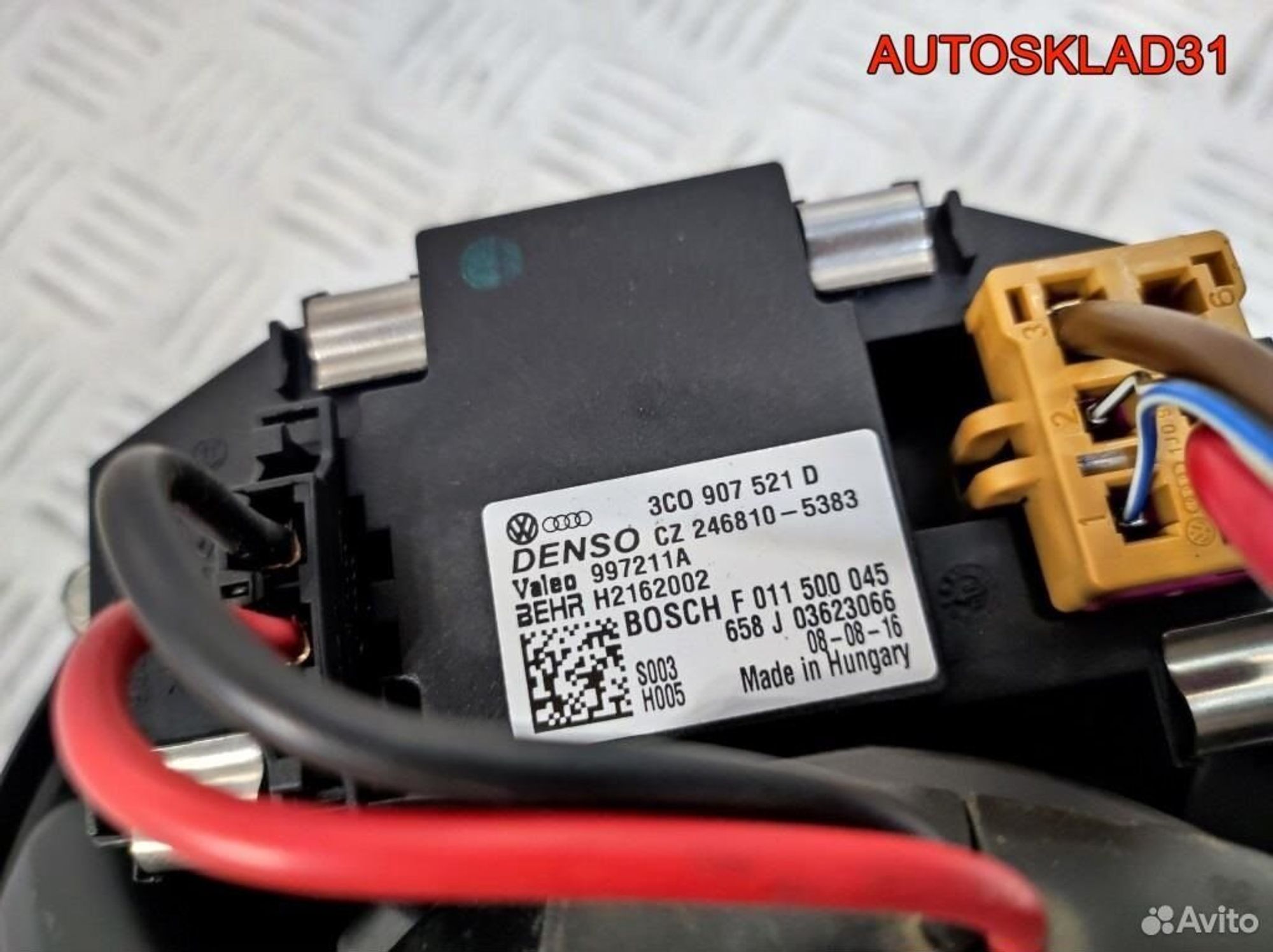 Моторчик отопителя Volkswagen Touran 1K1820015F, 6600 рублей, Дубовое