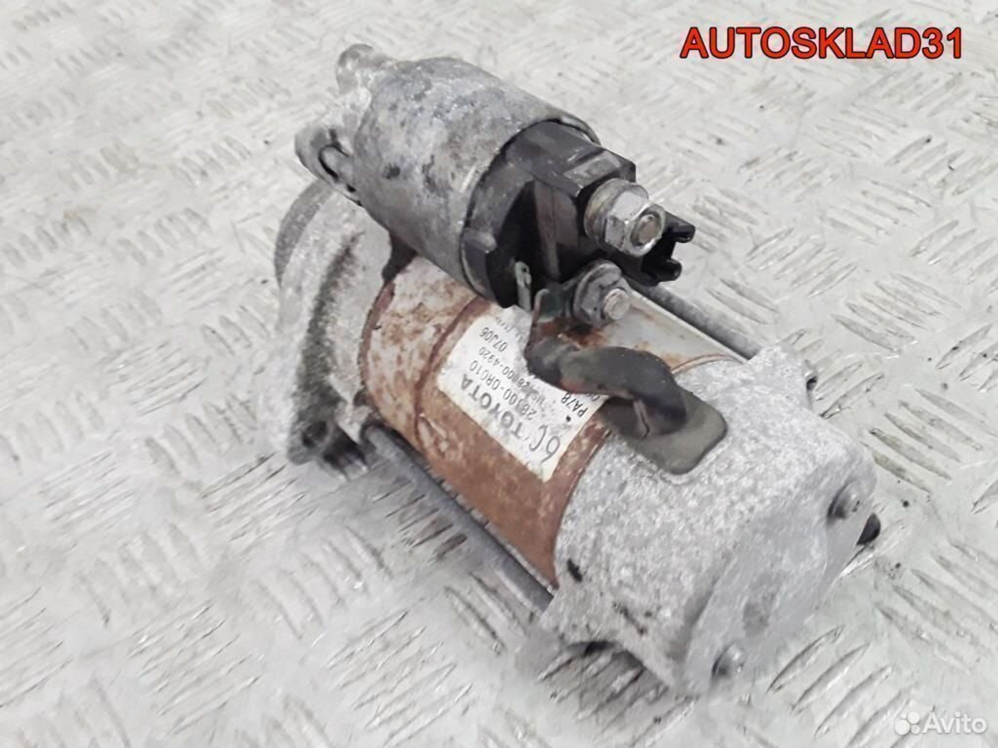 Стартер Toyota Corolla Verso 2.2 2adftv 281000R010, 3600 рублей, Дубовое