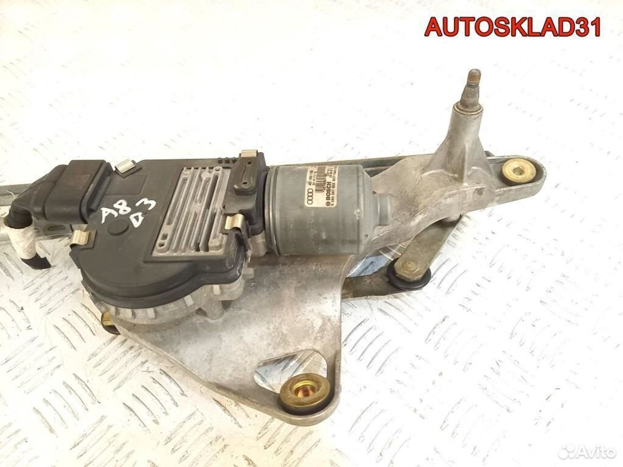 Трапеция стеклоочистителя Audi A8 D3 4E1955023C, 12200 рублей, Дубовое