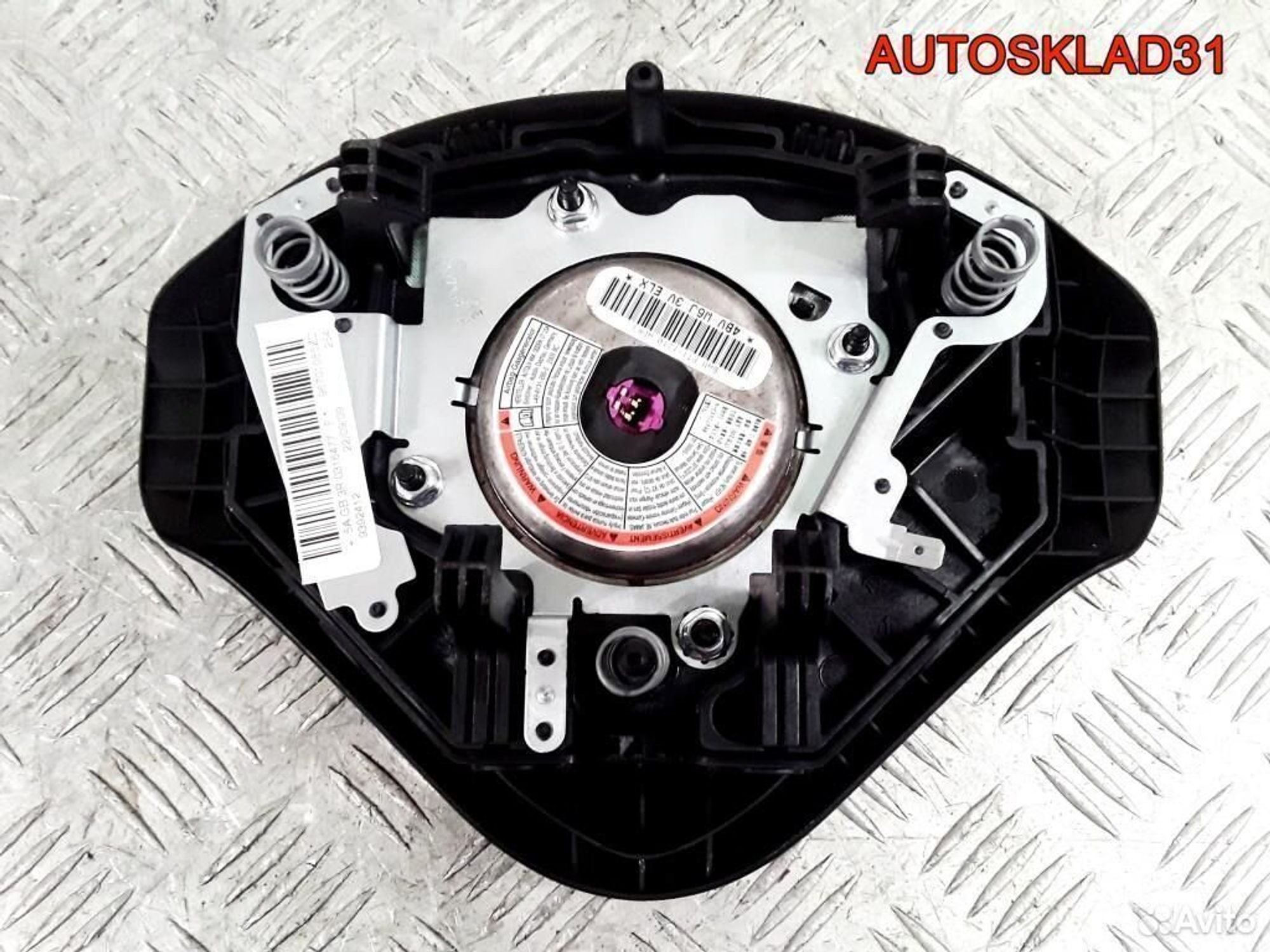 Подушка безопасности в руль Peugeot 207 4112NW, 3200 рублей, Дубовое