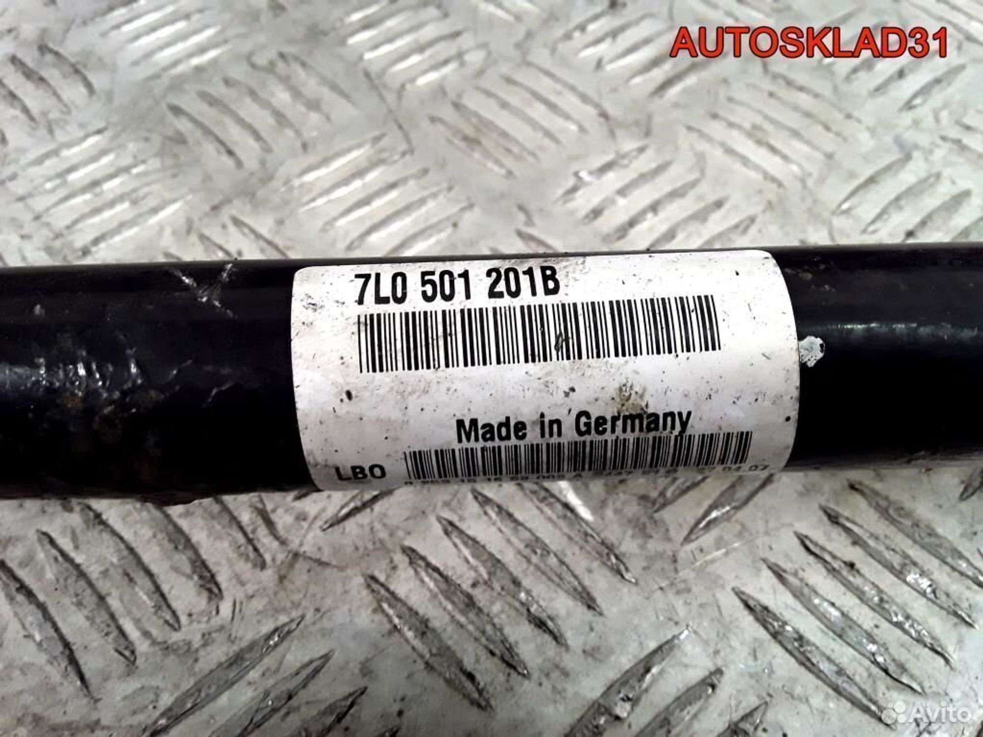 Полуось задняя Volkswagen Touareg 5,0 7L0501201B, 5400 рублей, Дубовое
