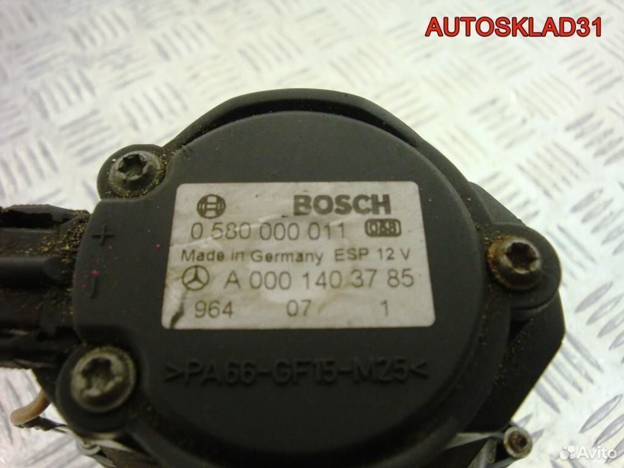 Насос воздушный Mercedes Benz W203 А0001403785, 2500 рублей, Дубовое