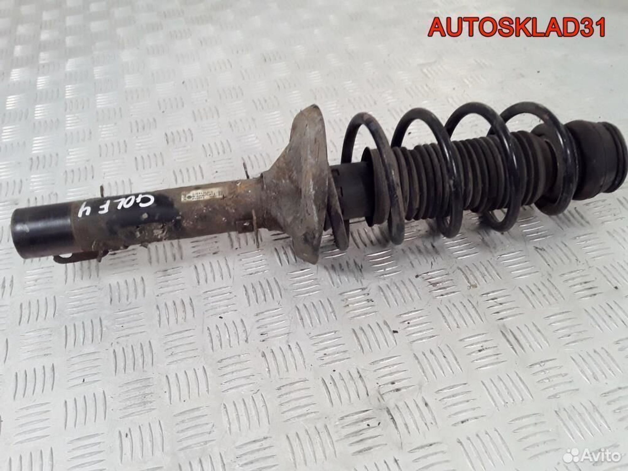 Амортизатор передний Volkswagen Golf 4 1J0413031S, 3600 рублей, Дубовое