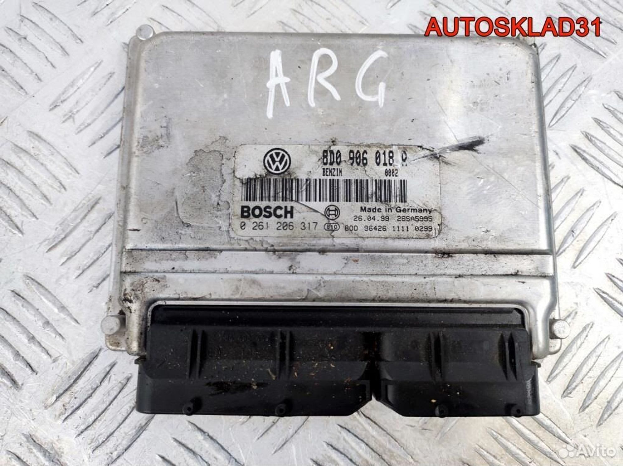 Блок ЭБУ VW Passat B5 1,8 ARG 8D0906018R Бензин, 2000 рублей, Дубовое