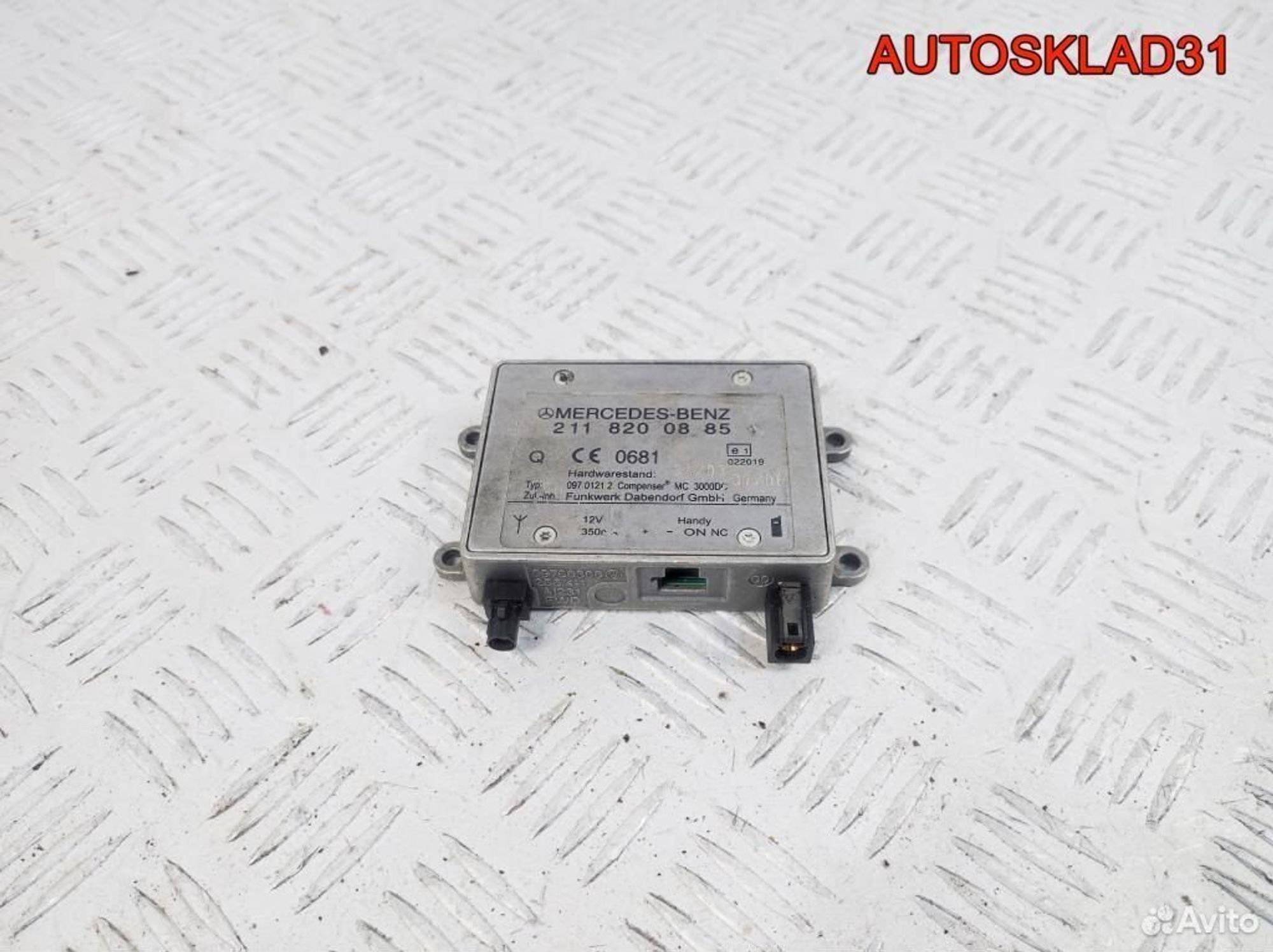 Усилитель антенны Mercedes Benz W203 A2118200885, 1100 рублей, Дубовое