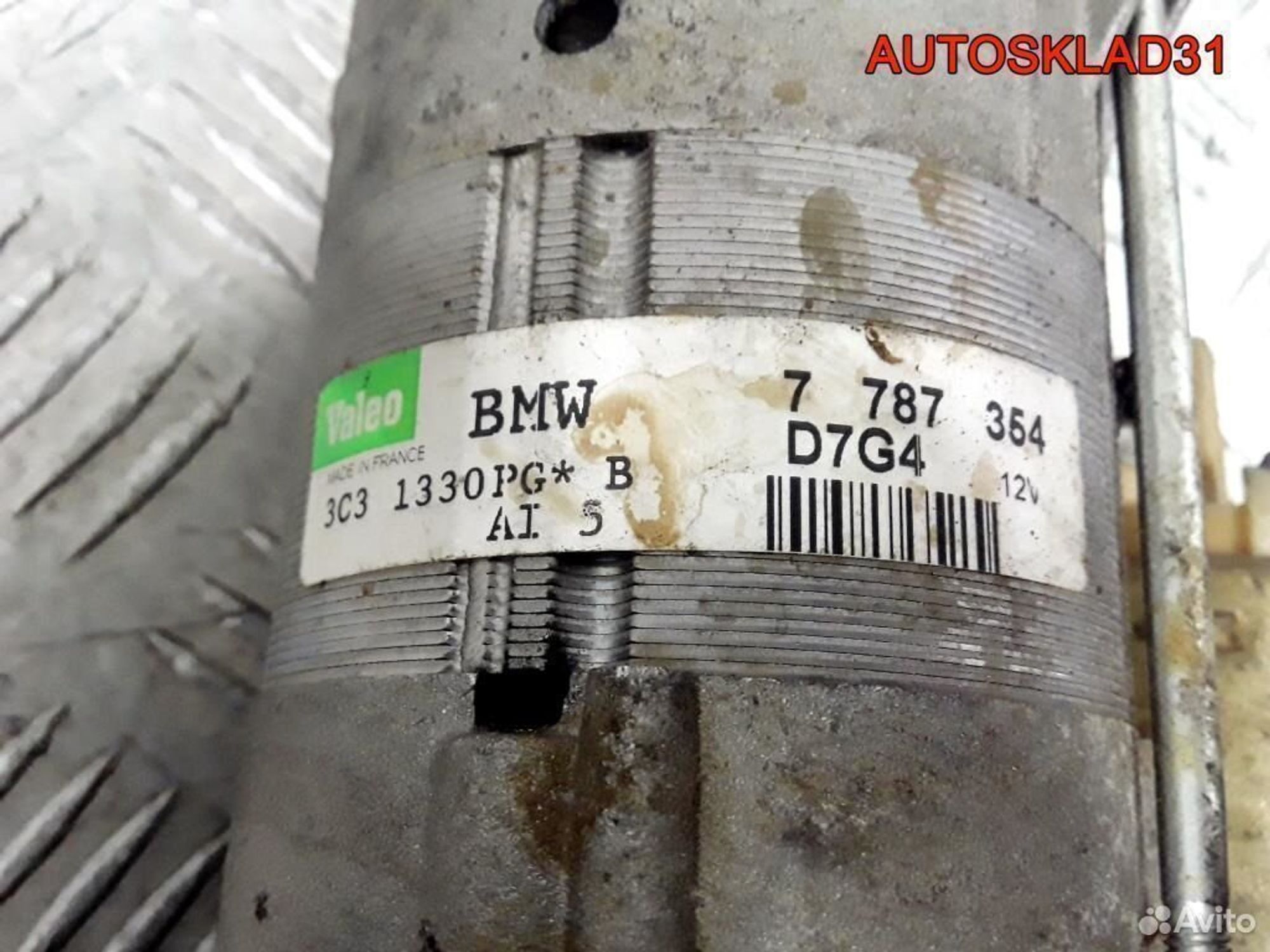 Стартер BMW E46 2,0 M47T OE4 7787354 дизель, 4100 рублей, Дубовое