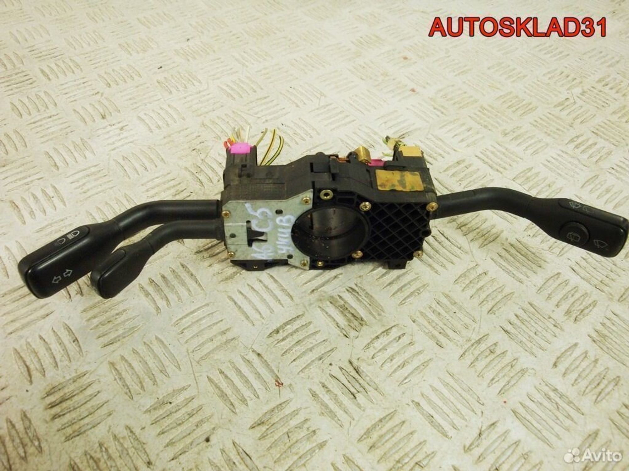 Переключатель подрулевой Audi A6 C5 Универсал, 3200 рублей, Дубовое