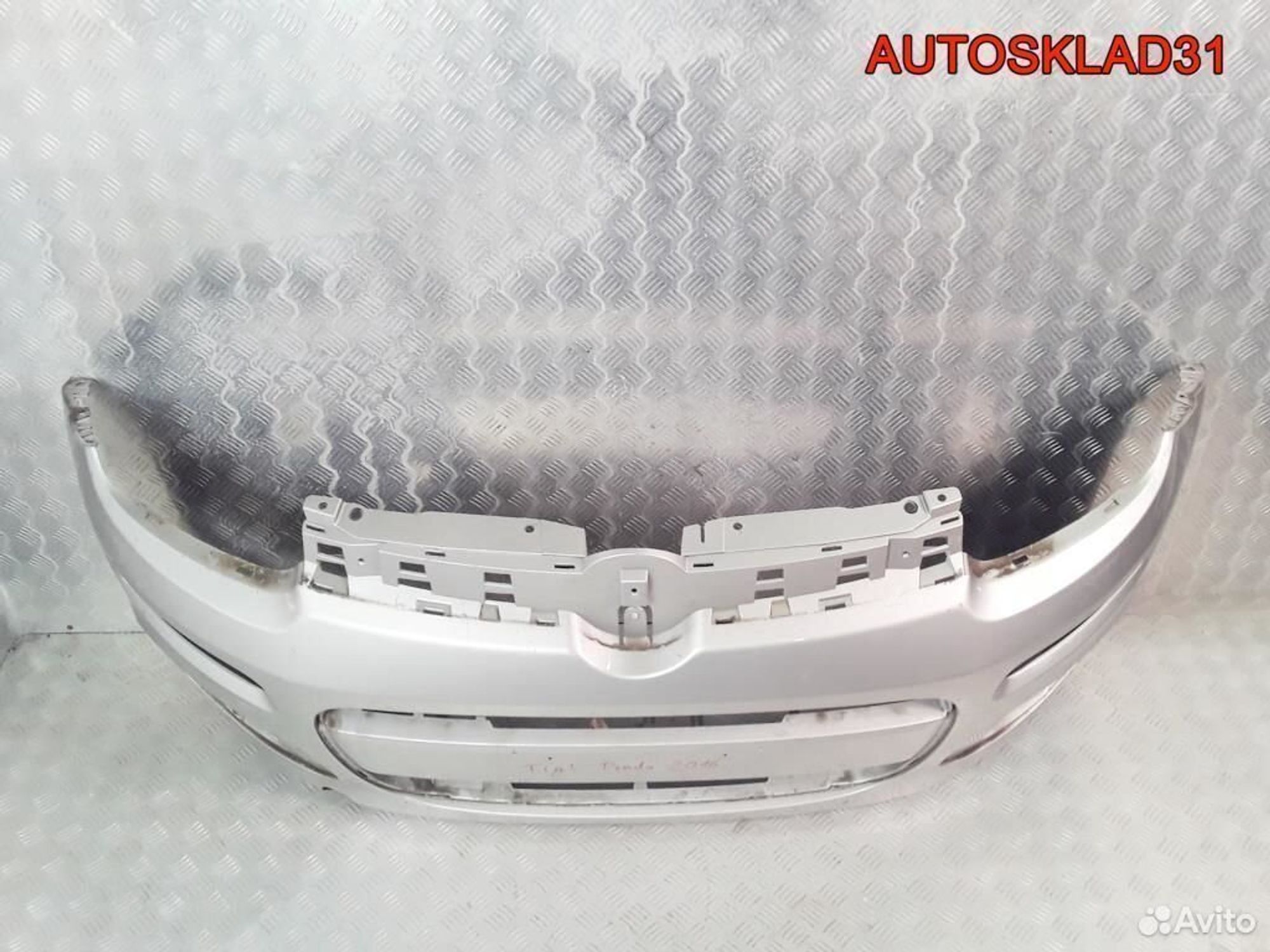 Бампер передний Fiat Panda 3 735520671, 3600 рублей, Дубовое